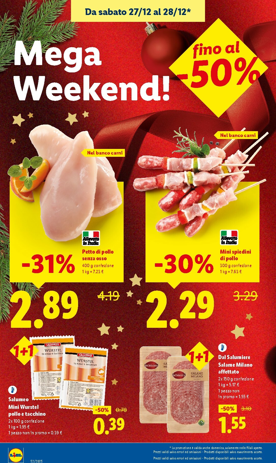 lidl - Volantino Lidl - Mega Weekend valido dal 27/12 al 28/12 - page: 2