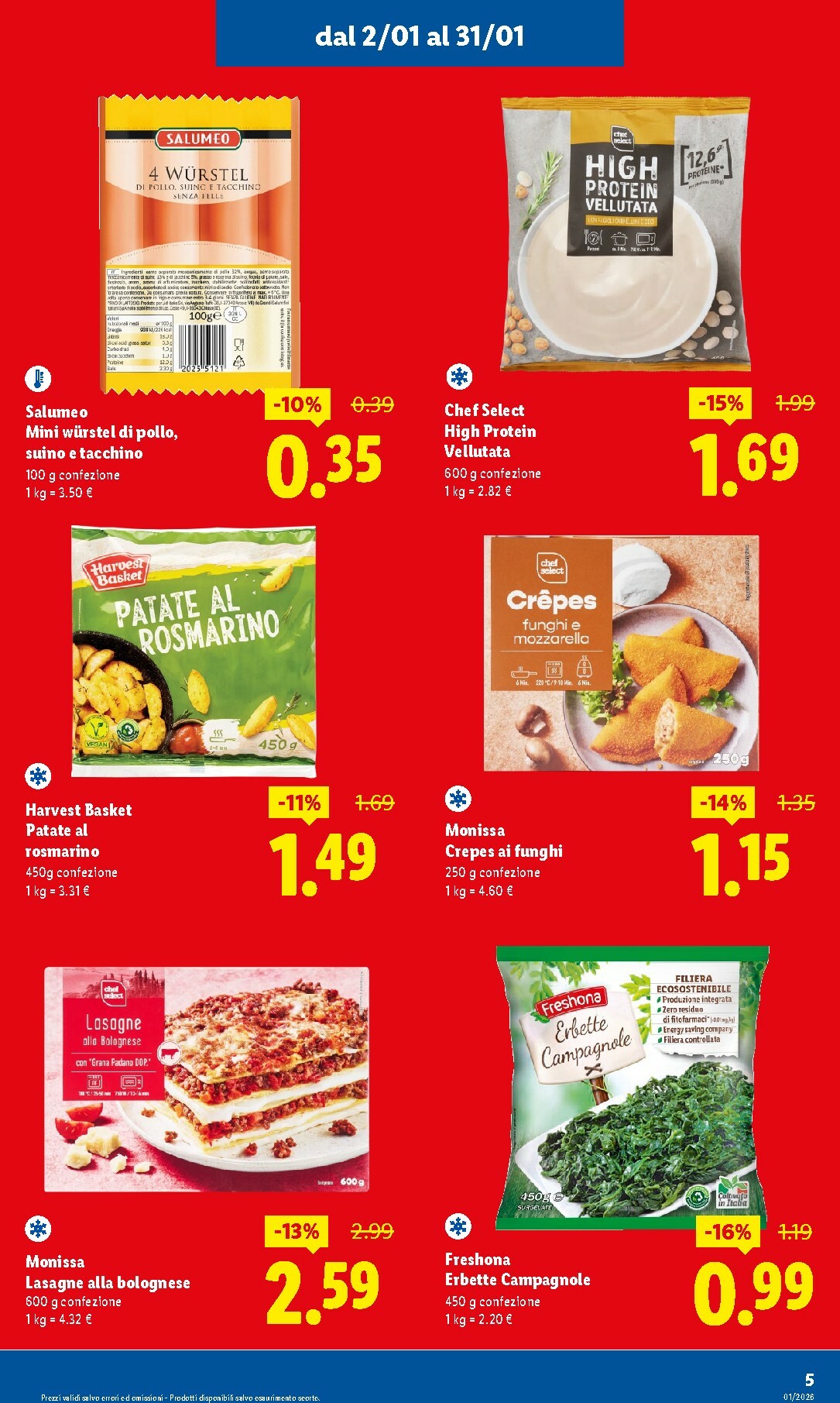 lidl - Volantino Lidl - Gennaio valido dal 02/01 al 31/01 - page: 5