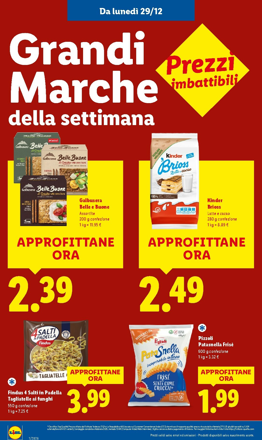 lidl - Volantino Lidl valido dal 29/12 al 04/01 - page: 14