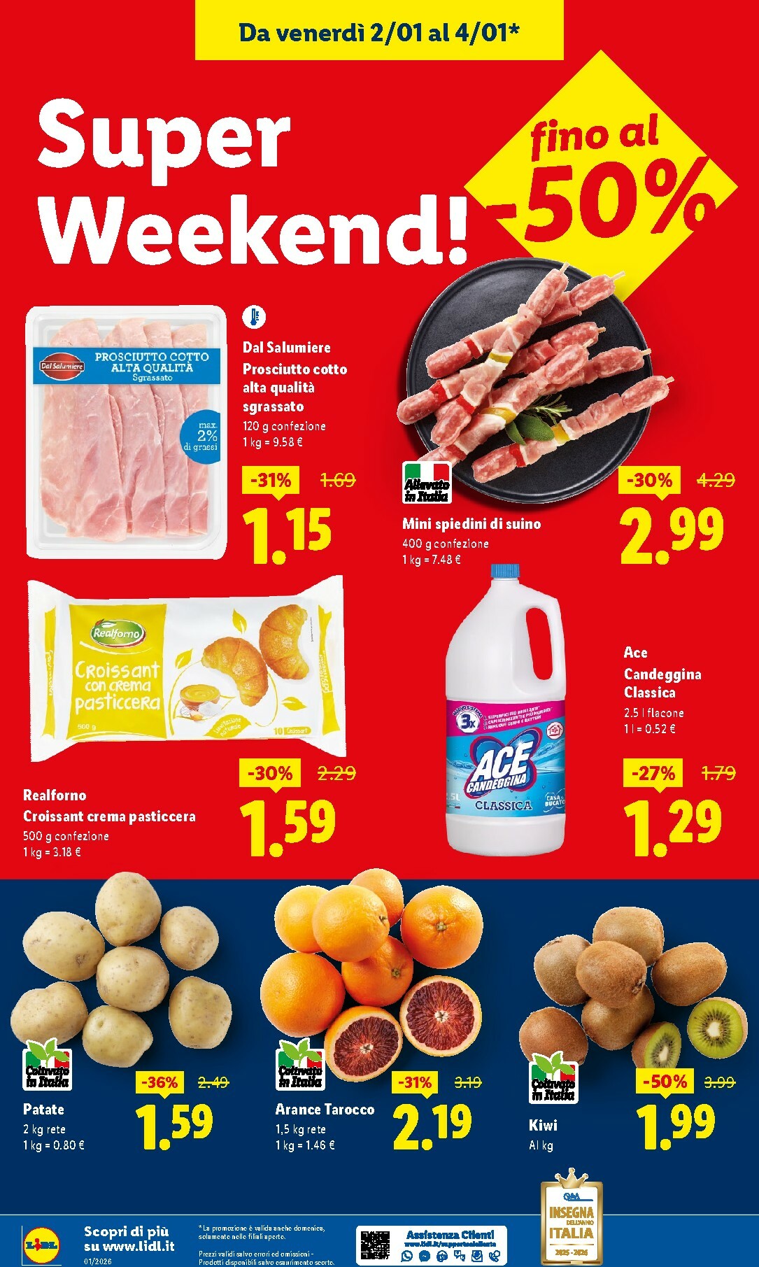 lidl - Volantino Lidl valido dal 29/12 al 04/01 - page: 52