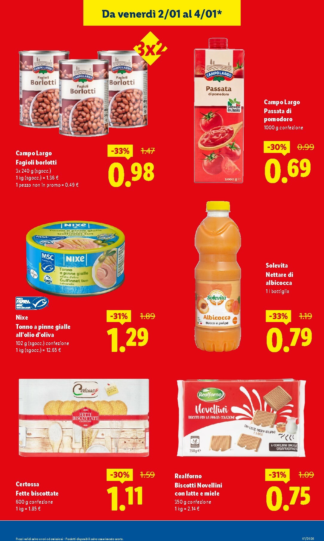 lidl - Volantino Lidl - Mega Weekend valido dal 02/01 al 04/01 - page: 3