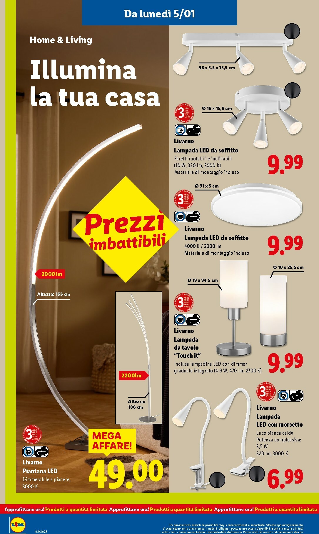 lidl - Volantino Lidl valido dal 05/01 al 11/01 - page: 34