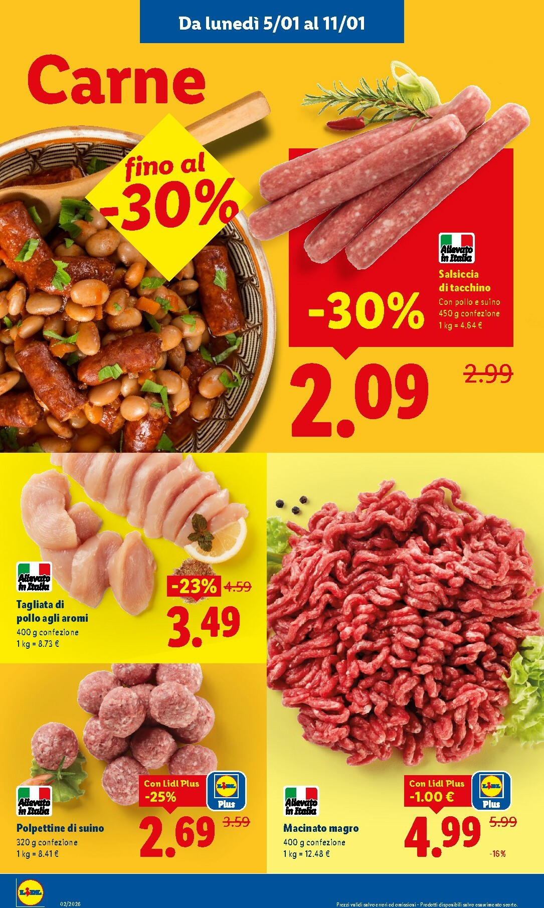 lidl - Volantino Lidl valido dal 05/01 al 11/01 - page: 4