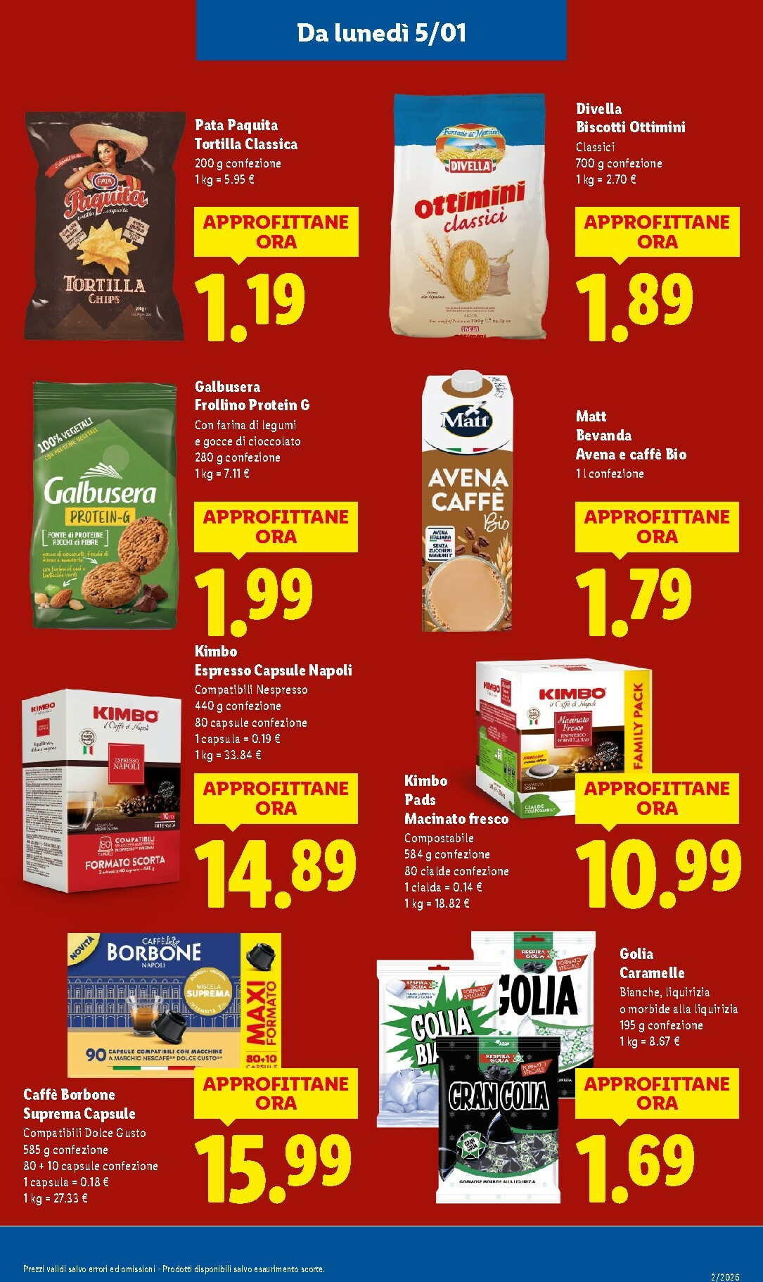 lidl - Volantino Lidl valido dal 05/01 al 11/01 - page: 21
