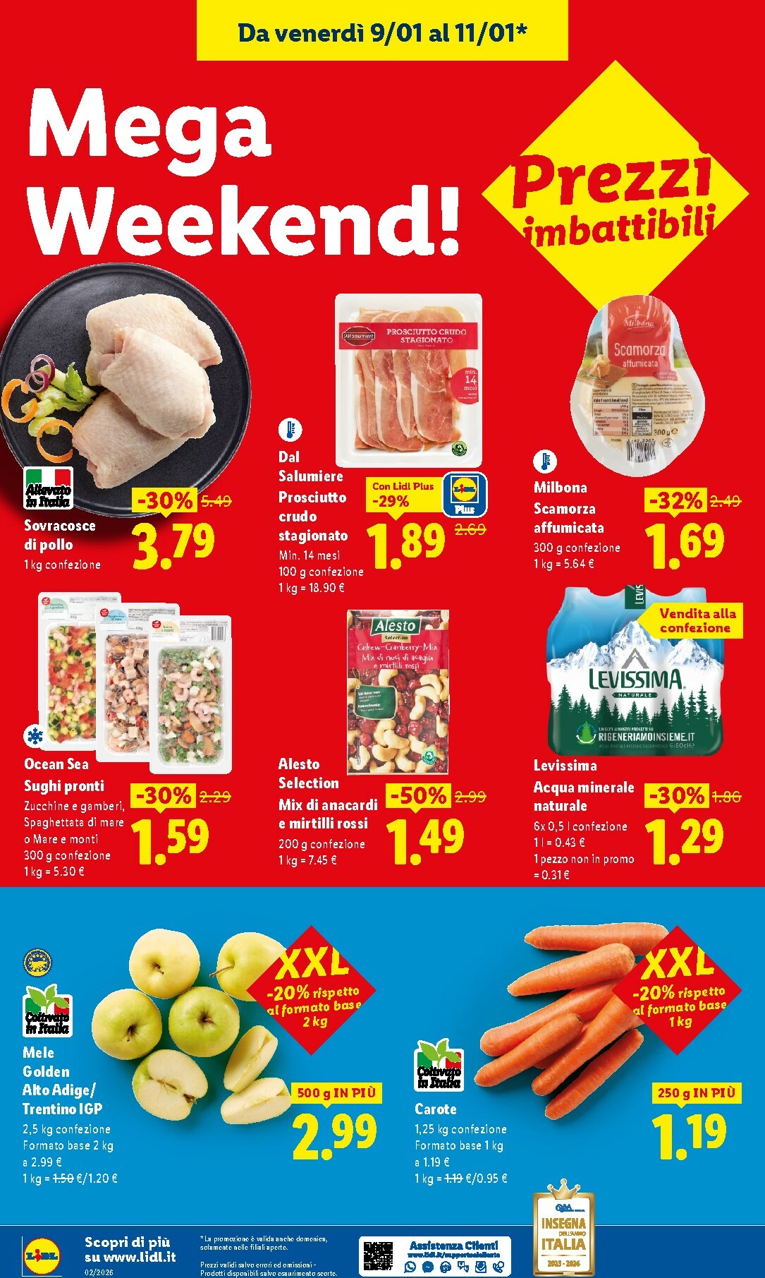 lidl - Volantino Lidl - Mega Weekend valido dal 09/01 al 11/01 - page: 4