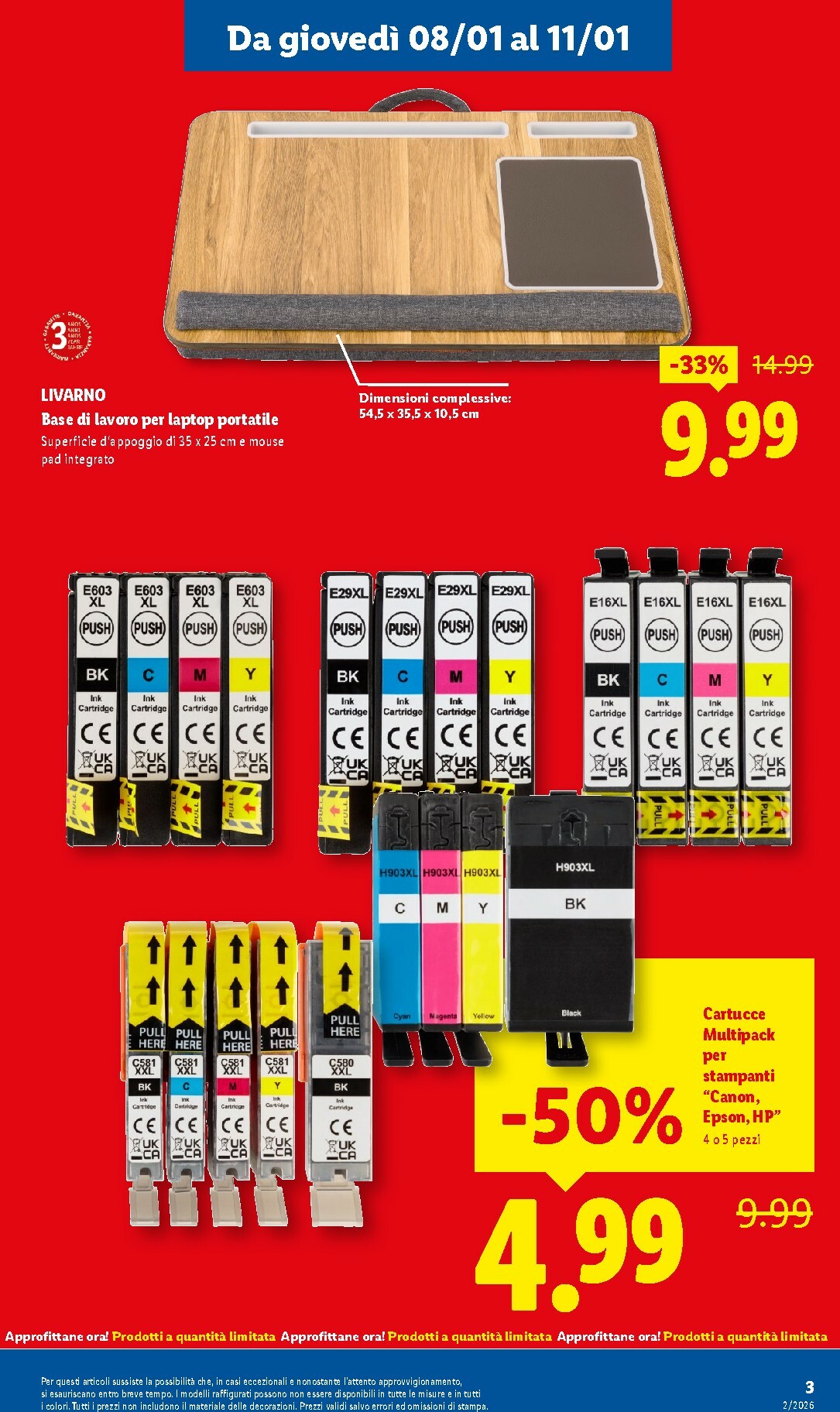 lidl - Volantino Lidl valido dal 08/01 al 11/01 - page: 3