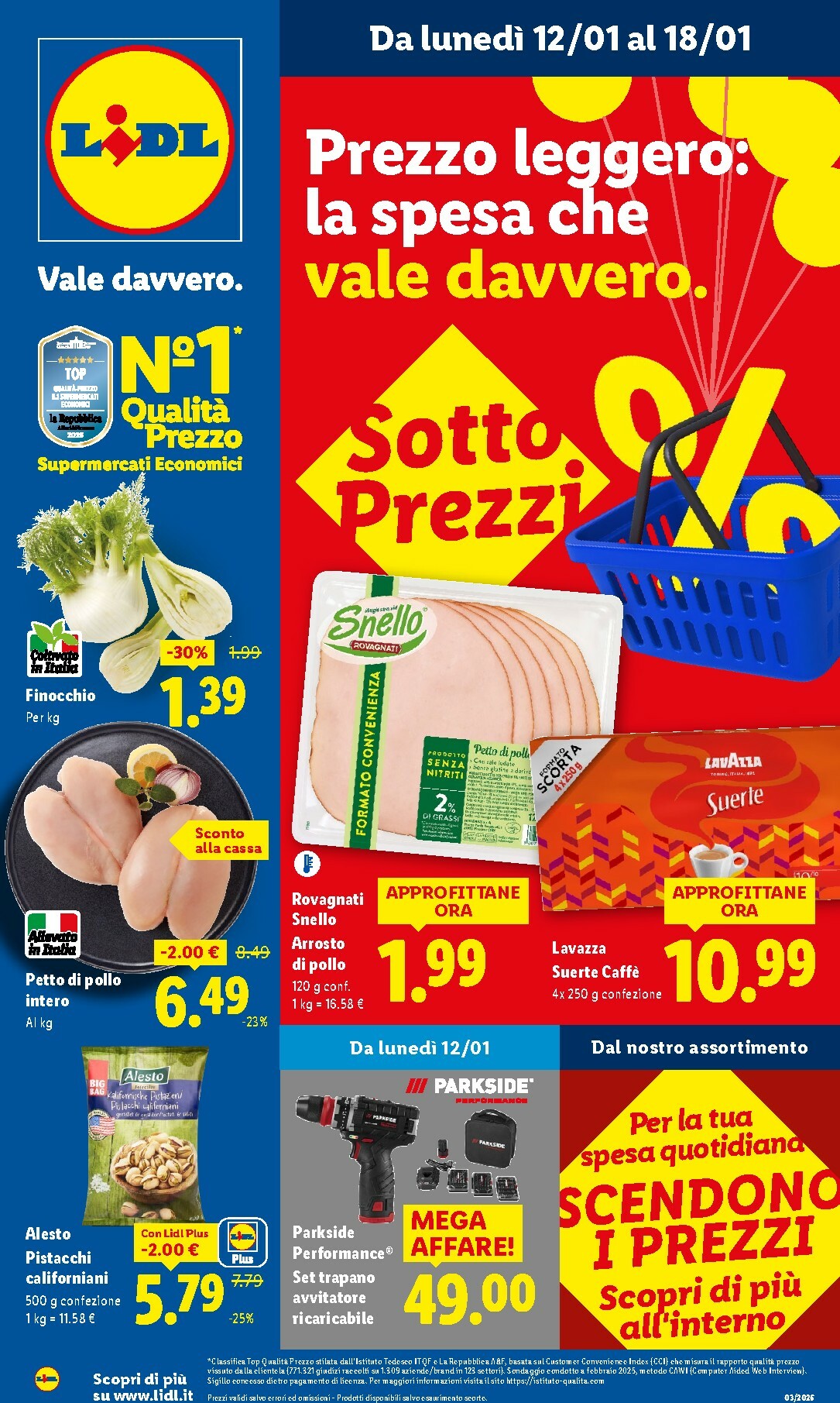 lidl - Volantino Lidl valido dal 12/01 al 18/01 - page: 1