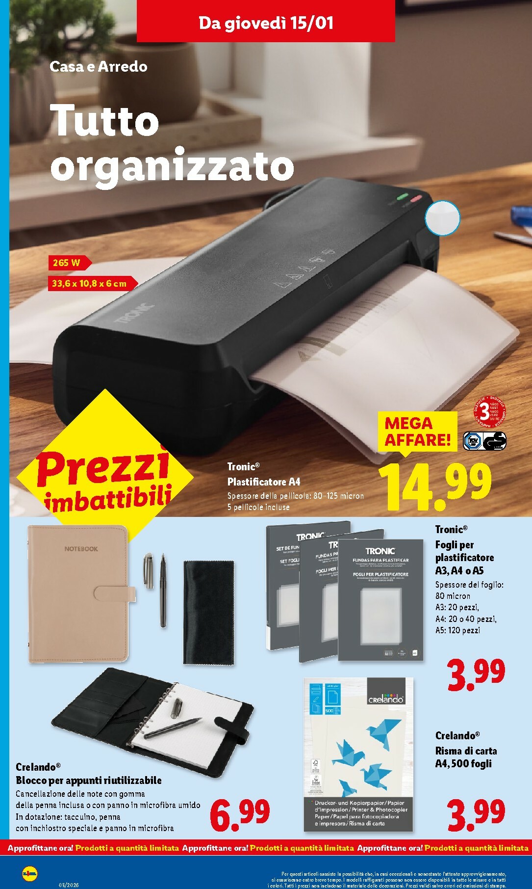 lidl - Volantino Lidl valido dal 12/01 al 18/01 - page: 42