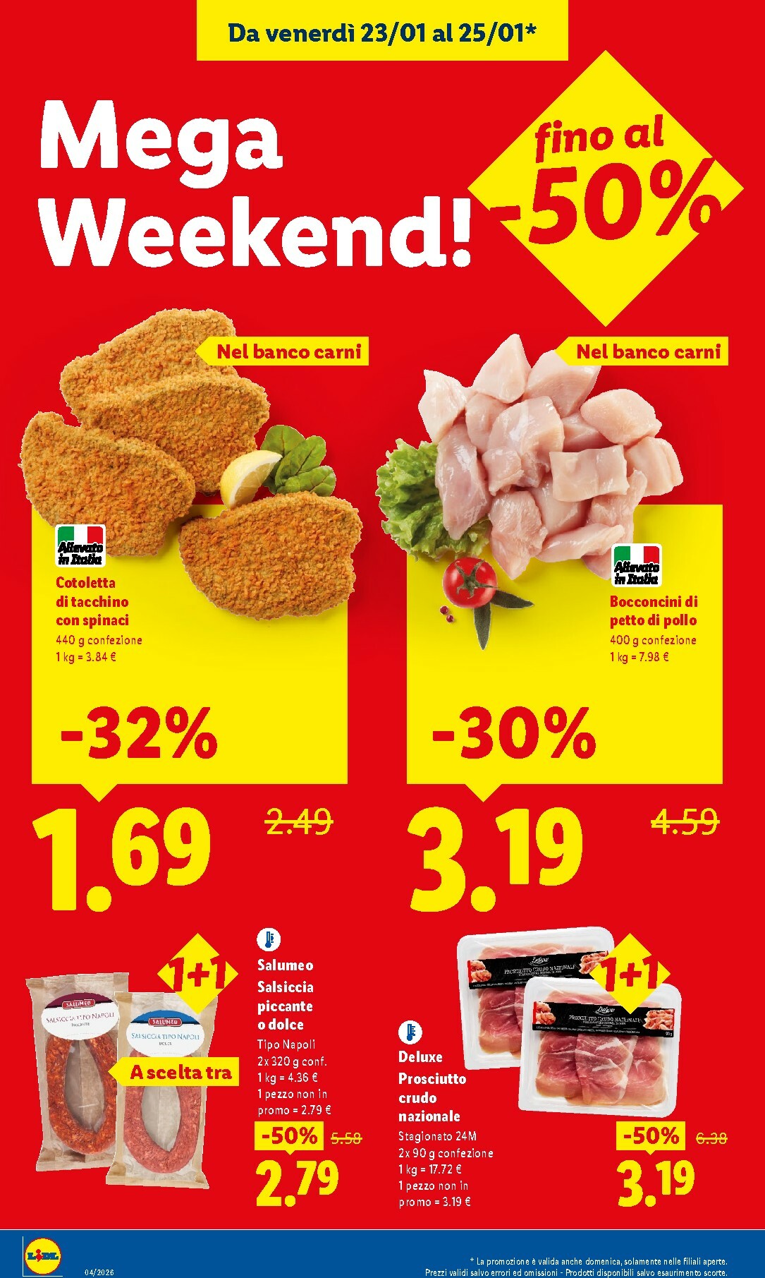 lidl - Volantino Lidl - Mega Weekend valido dal 23/01 al 25/01 - page: 2