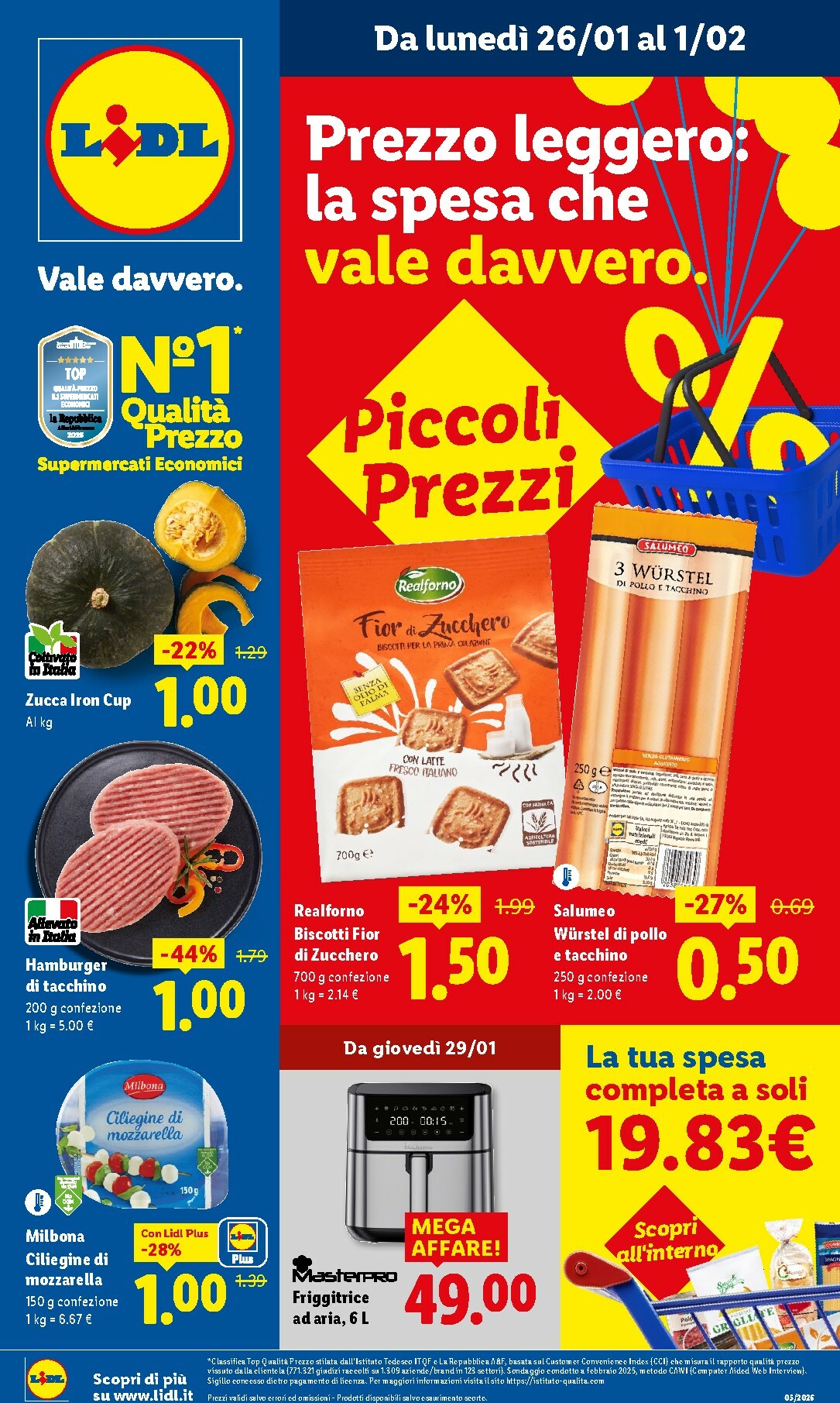 lidl - Volantino Lidl valido dal 26/01 al 01/02
