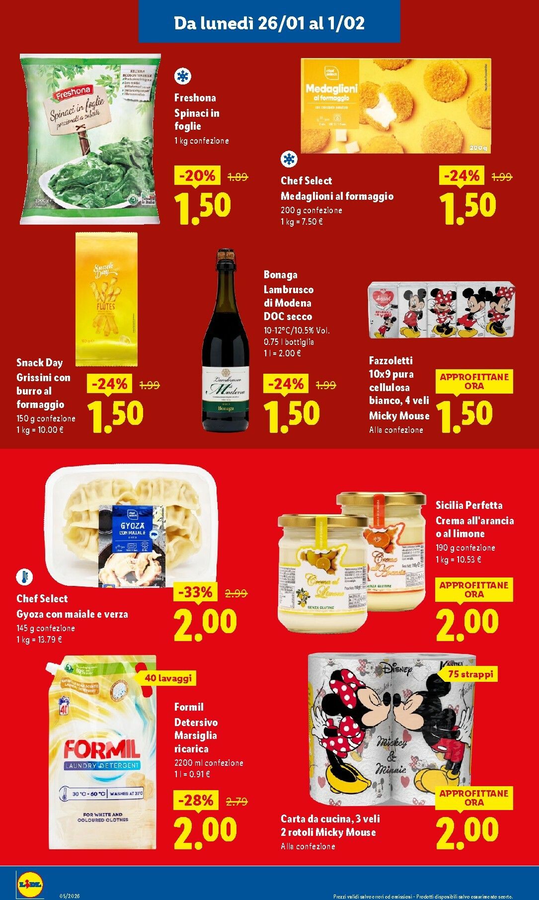 lidl - Volantino Lidl valido dal 26/01 al 01/02 - page: 4