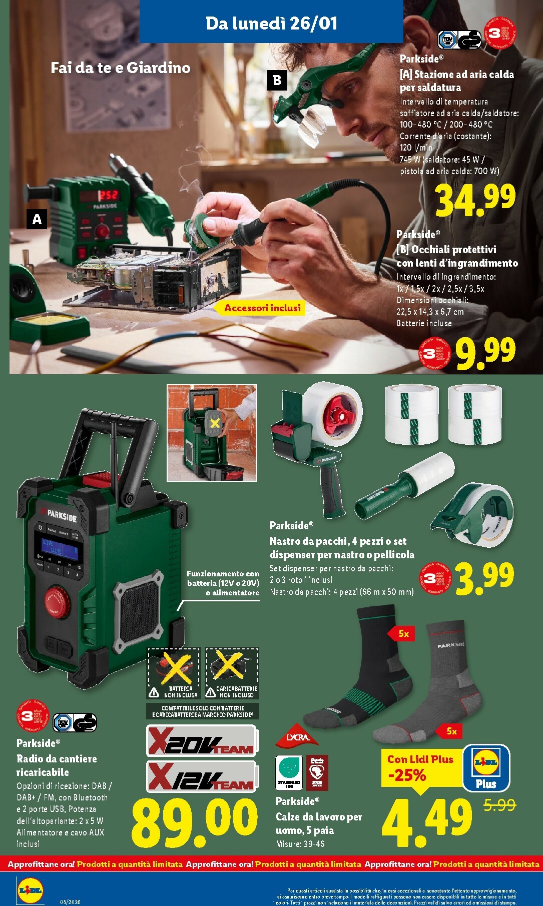 lidl - Volantino Lidl valido dal 26/01 al 01/02 - page: 32