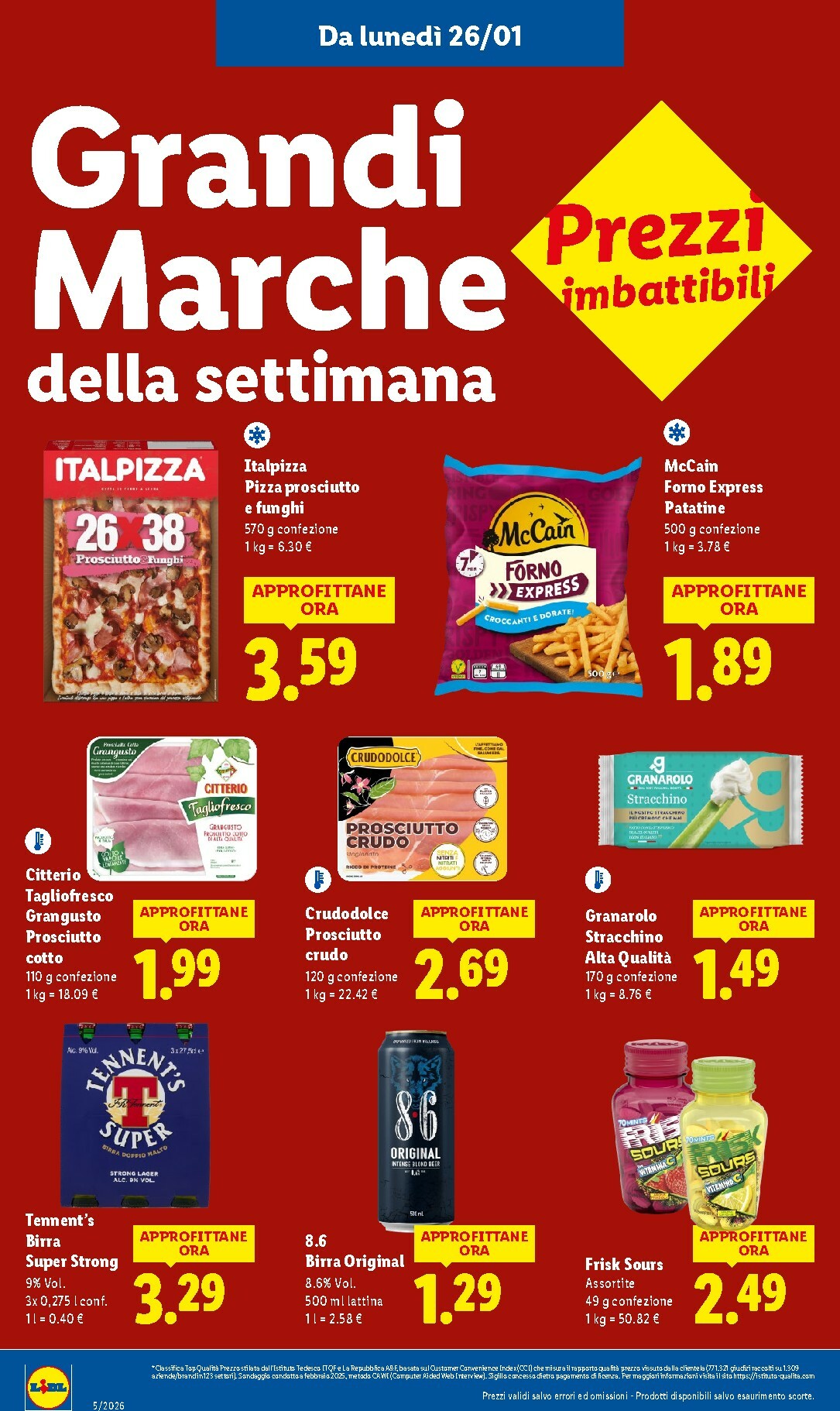 lidl - Volantino Lidl valido dal 26/01 al 01/02 - page: 18