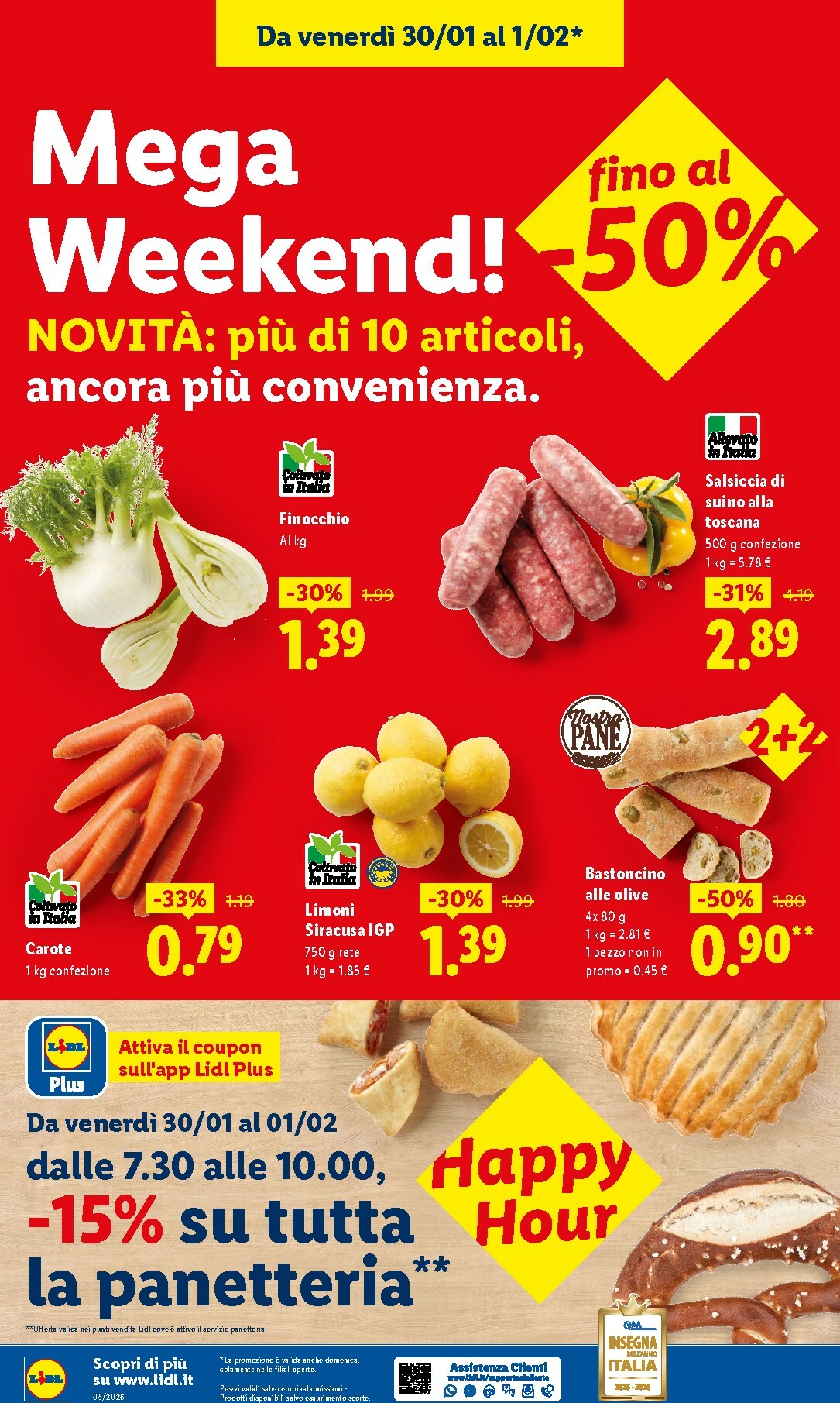 lidl - Volantino Lidl valido dal 26/01 al 01/02 - page: 52