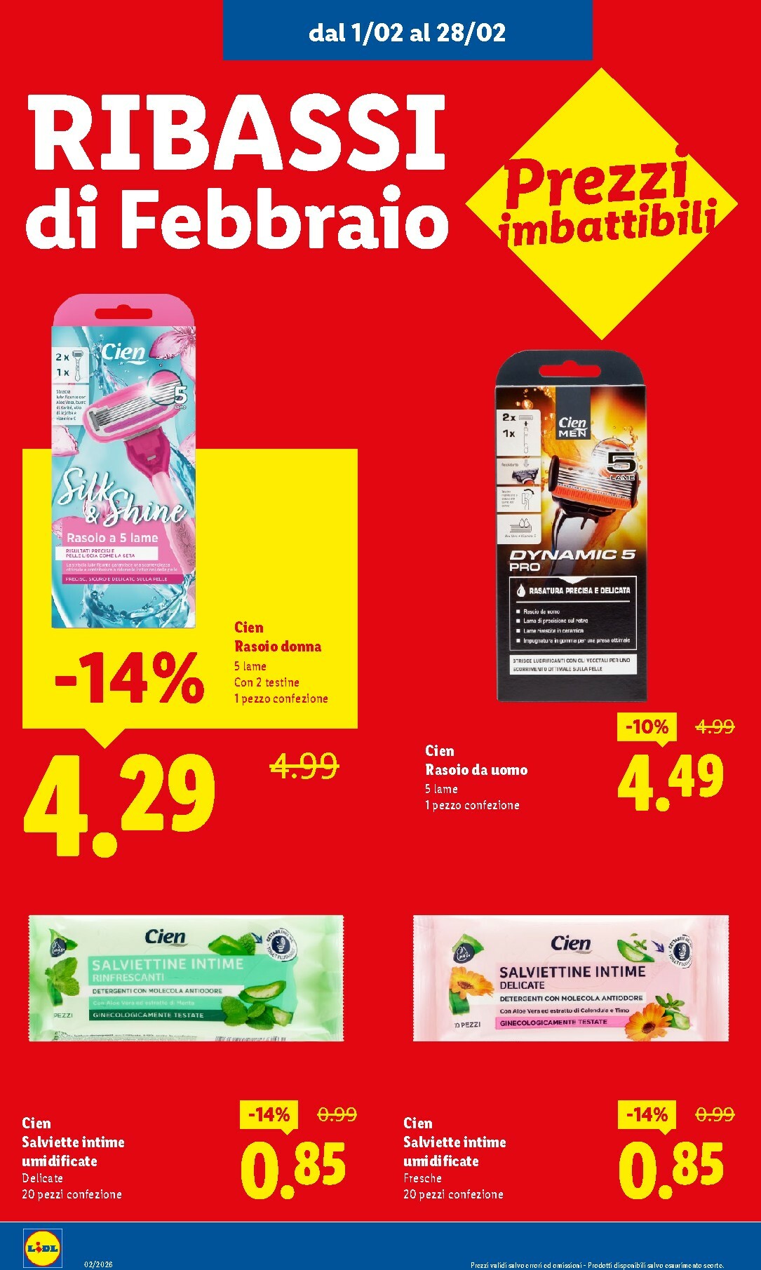 lidl - Volantino Lidl - Febbraio valido dal 01/02 al 28/02 - page: 12