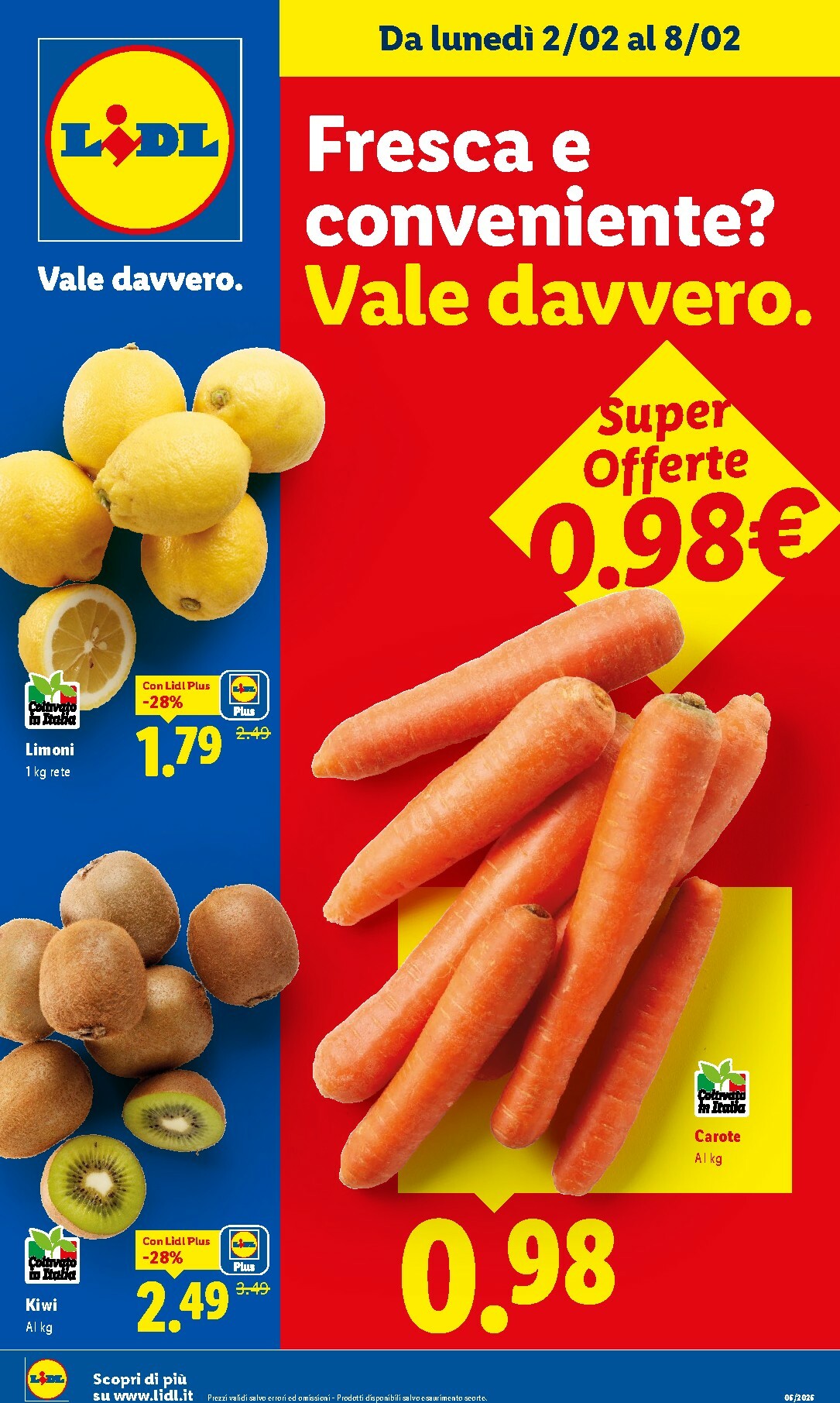 lidl - Volantino Lidl - Fresca e conveniente valido dal 02/02/2026 al 08/02/2026