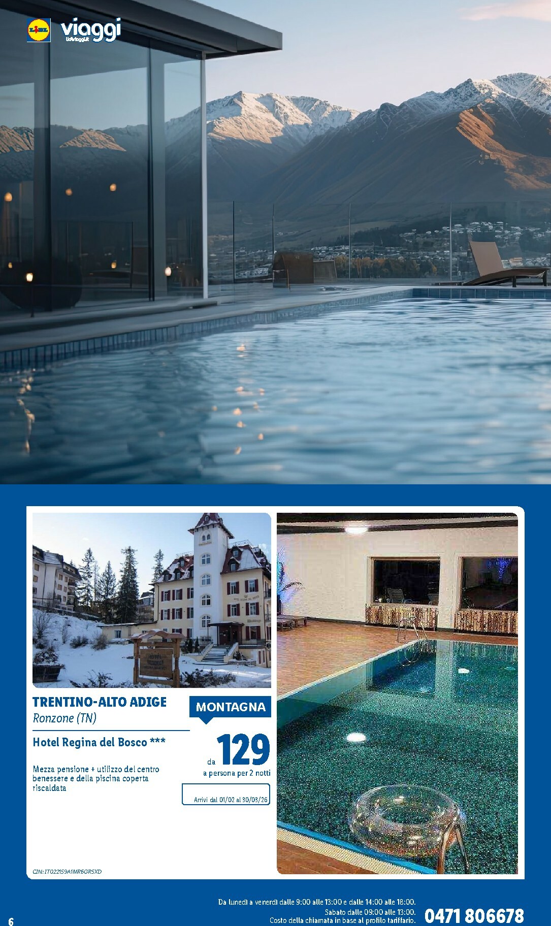 lidl - Volantino Lidl - Viaggi valido dal 22/12/2025 al 28/02/2026 - page: 6