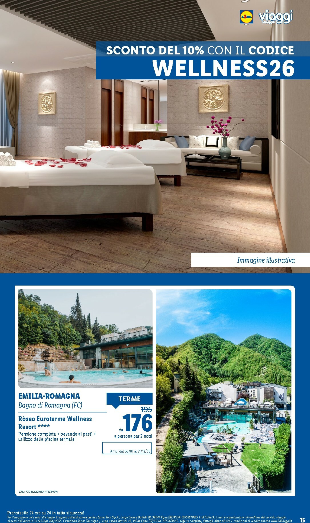 lidl - Volantino Lidl - Viaggi valido dal 22/12/2025 al 28/02/2026 - page: 15