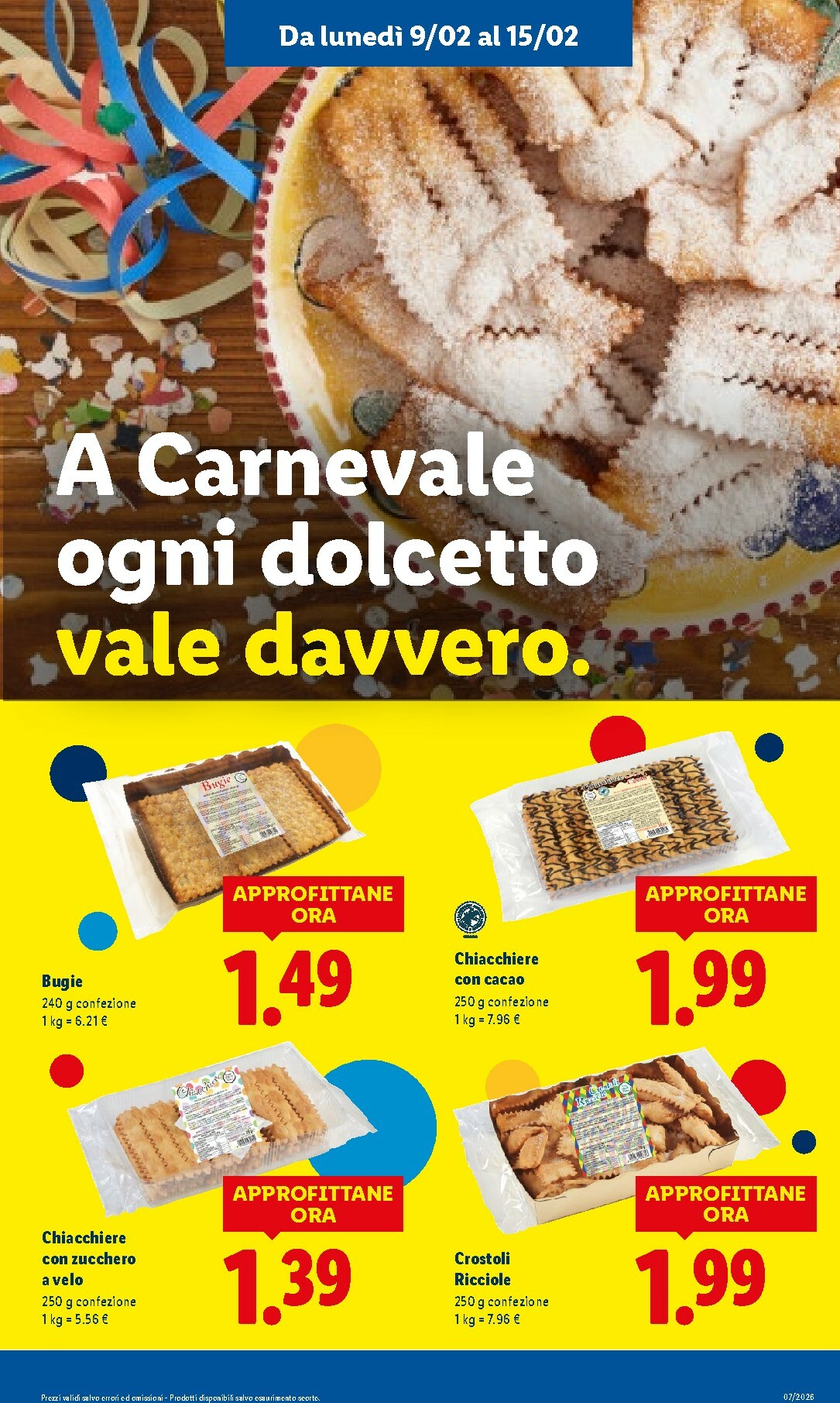 lidl - Volantino Lidl valido dal 09/02/2026 al 15/02/2026 - page: 25