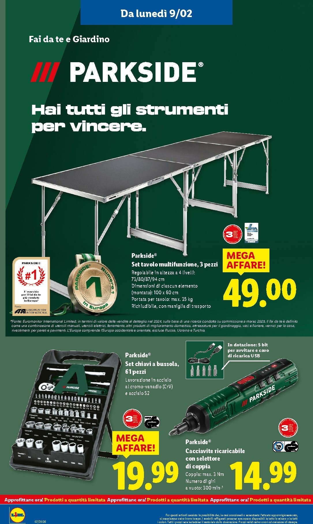 lidl - Volantino Lidl valido dal 09/02/2026 al 15/02/2026 - page: 26