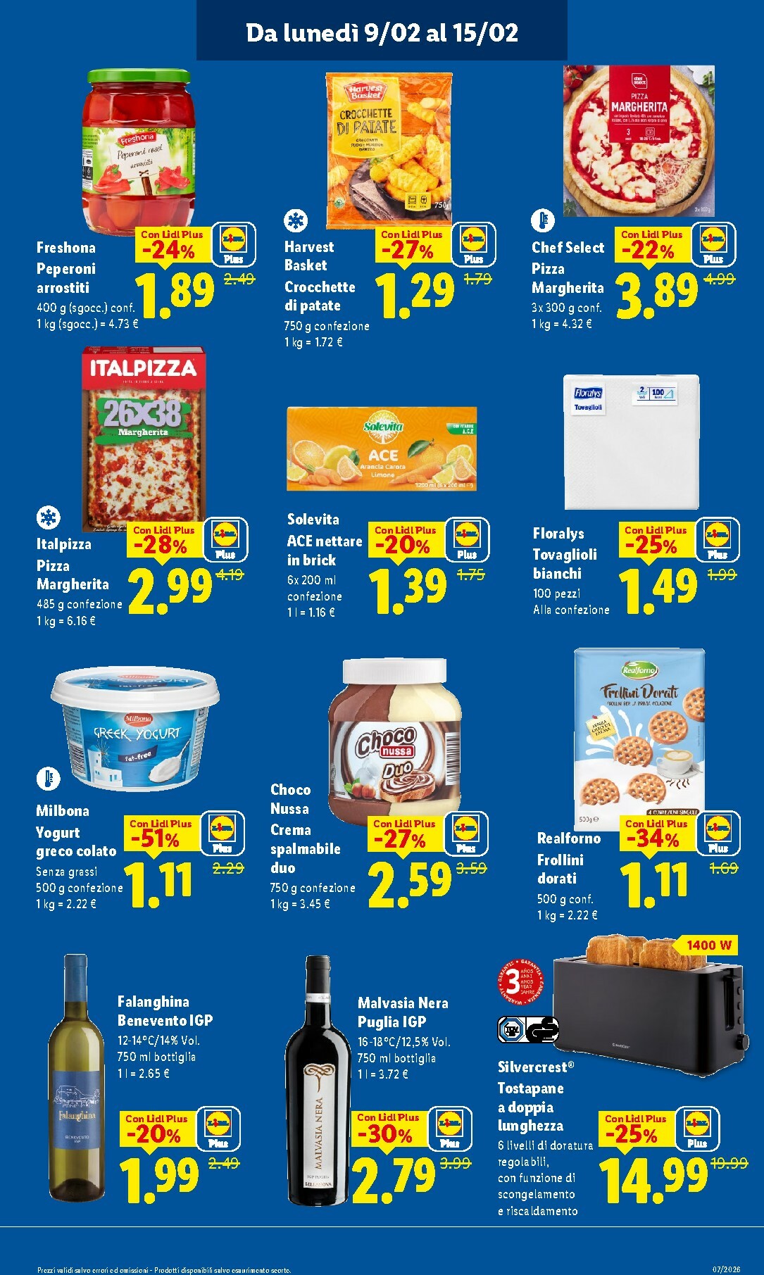 lidl - Volantino Lidl valido dal 09/02/2026 al 15/02/2026 - page: 7