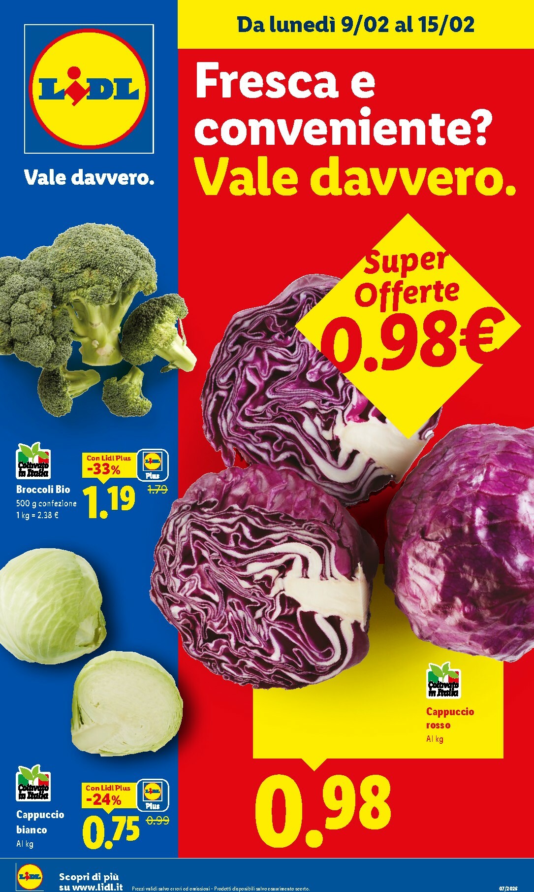 lidl - Volantino Lidl - Fresca e conveniente valido dal 09/02/2026 al 15/02/2026