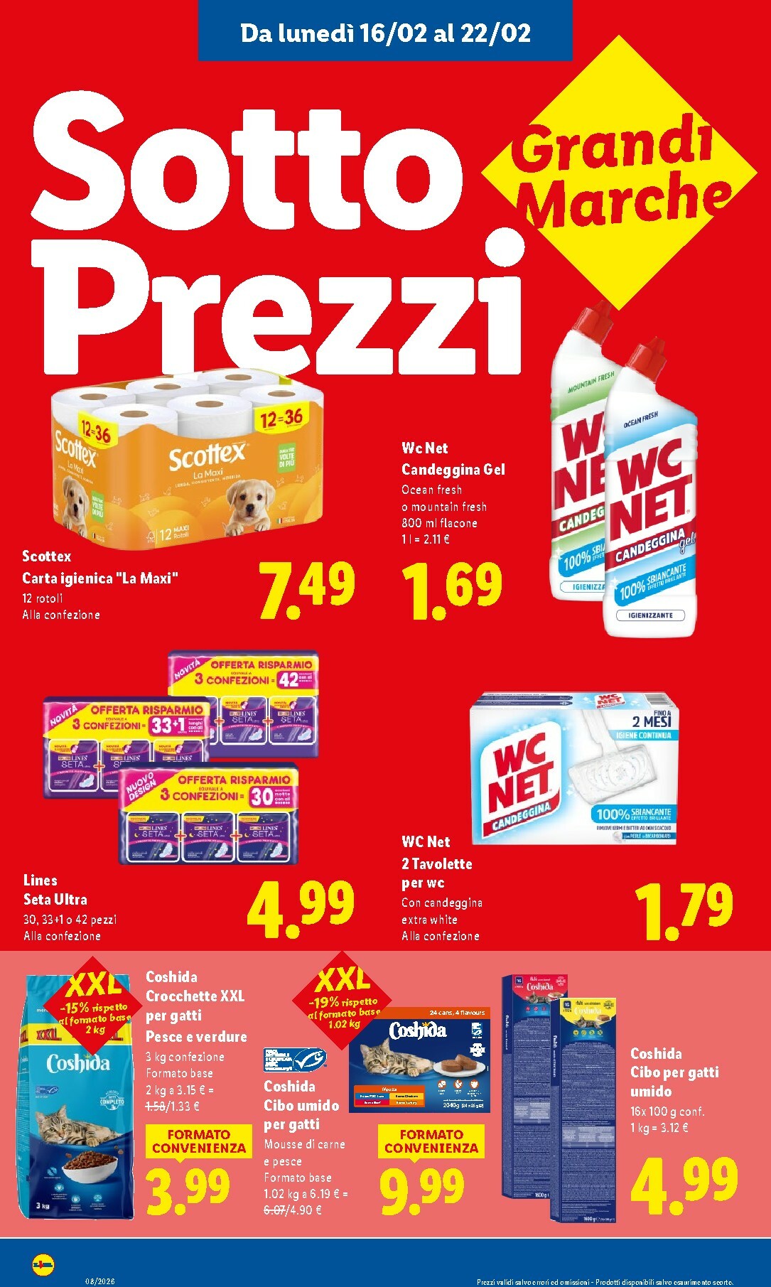 lidl - Volantino Lidl valido dal 16/02/2026 al 22/02/2026 - page: 8