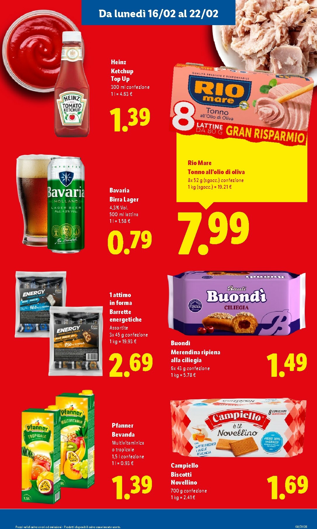 lidl - Volantino Lidl valido dal 16/02/2026 al 22/02/2026 - page: 7