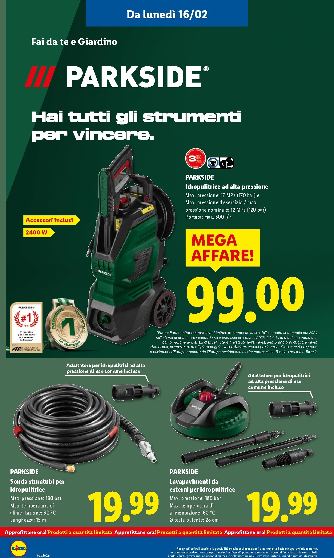 lidl - Volantino Lidl valido dal 16/02/2026 al 22/02/2026 - page: 24