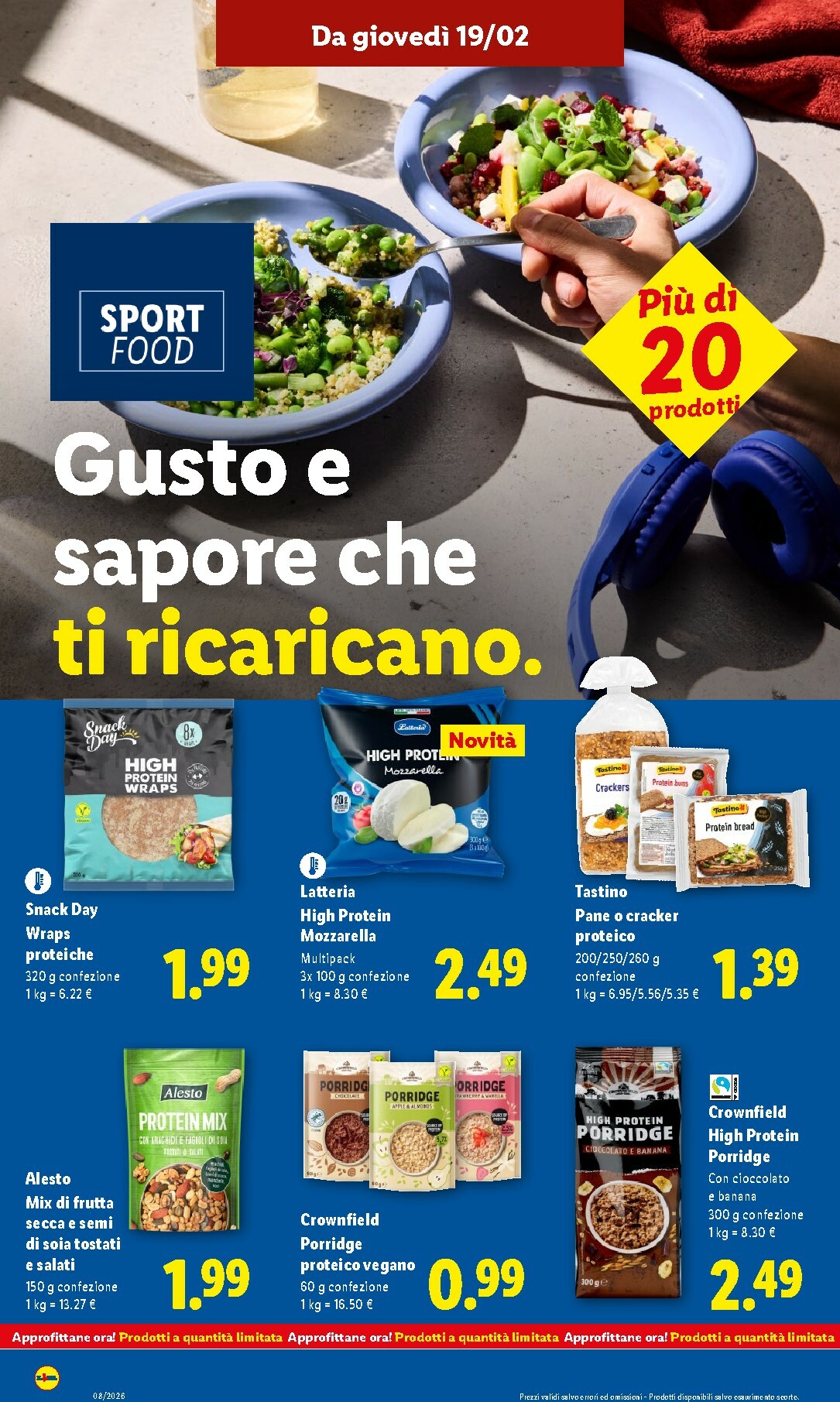 lidl - Volantino Lidl valido dal 16/02/2026 al 22/02/2026 - page: 22