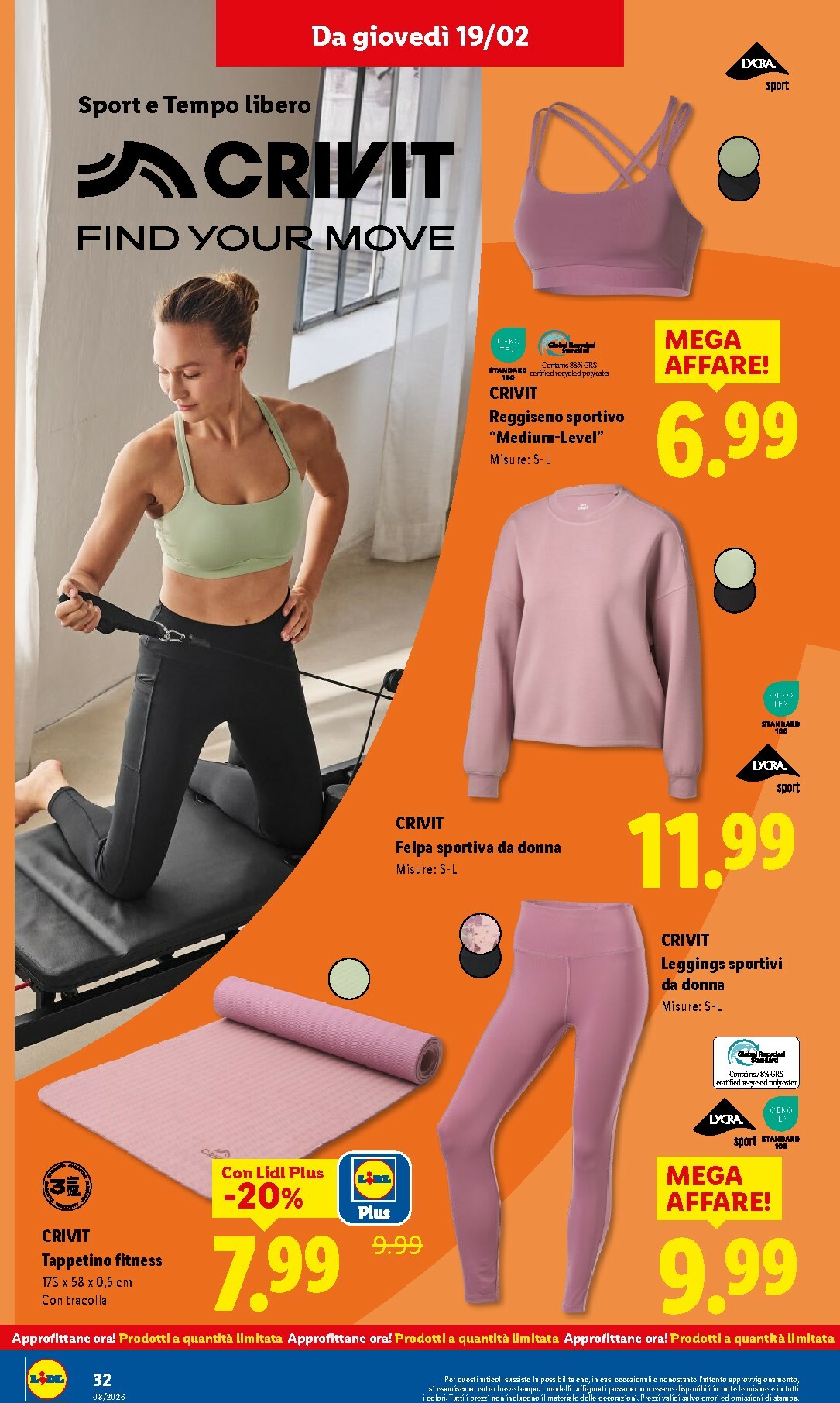 lidl - Volantino Lidl valido dal 16/02/2026 al 22/02/2026 - page: 34