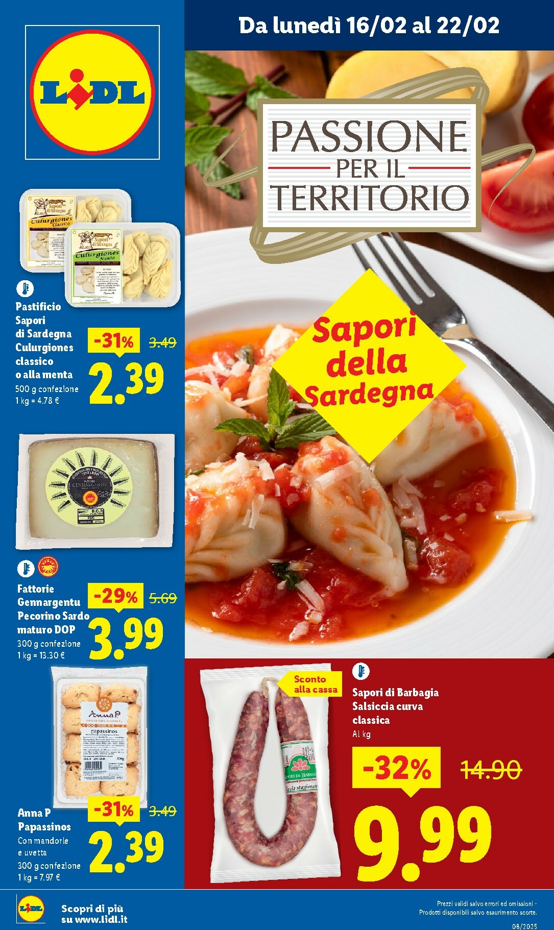 lidl - Volantino Lidl - Sardegna valido dal 16/02/2026 al 22/02/2026