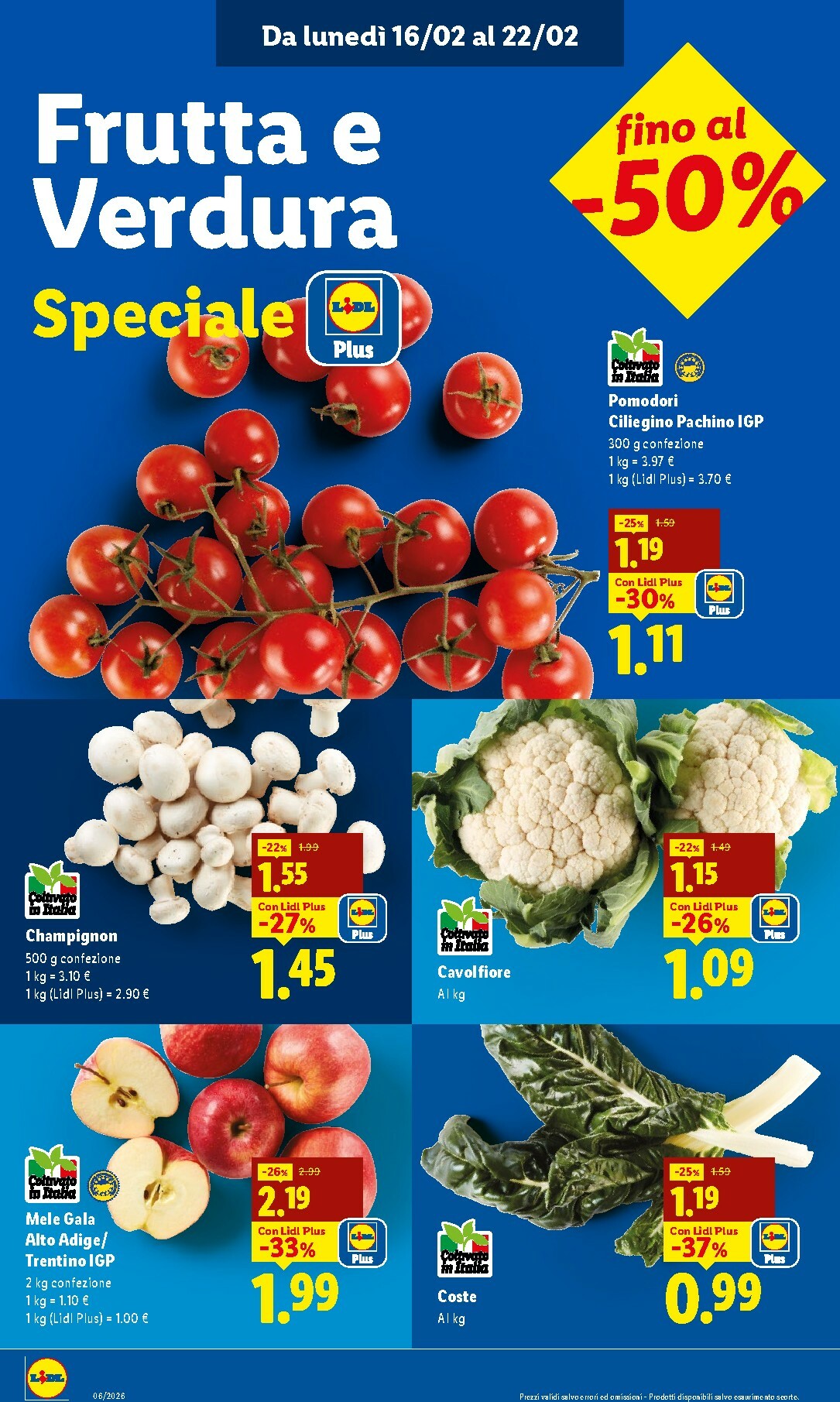 lidl - Volantino Lidl - Fresca e conveniente valido dal 16/02/2026 al 22/02/2026 - page: 2