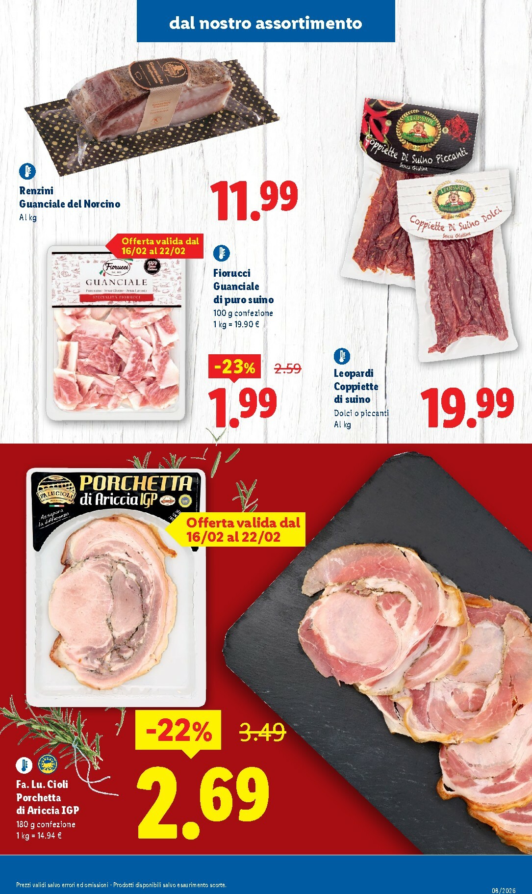lidl - Volantino Lidl - Sapori del Centro Italia valido dal 16/02/2026 al 22/02/2026 - page: 3