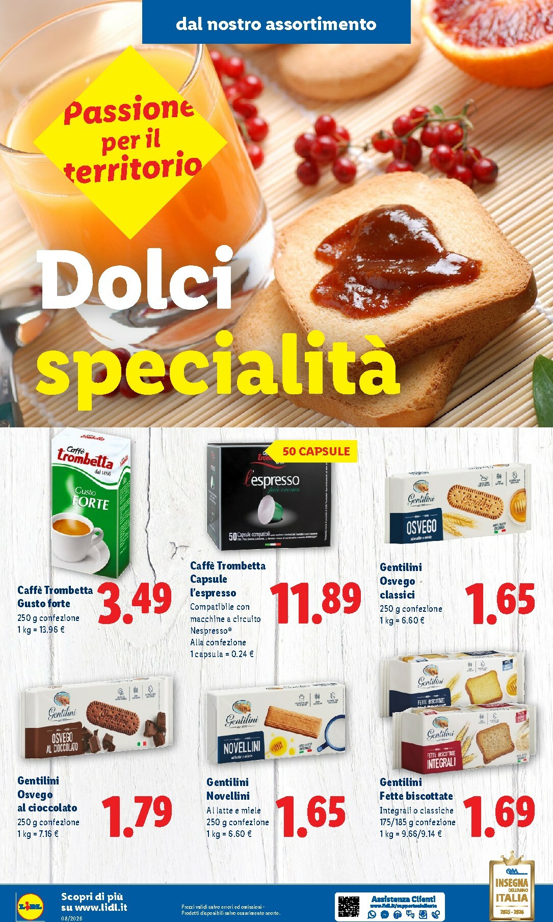lidl - Volantino Lidl - Sapori del Centro Italia valido dal 16/02/2026 al 22/02/2026 - page: 6