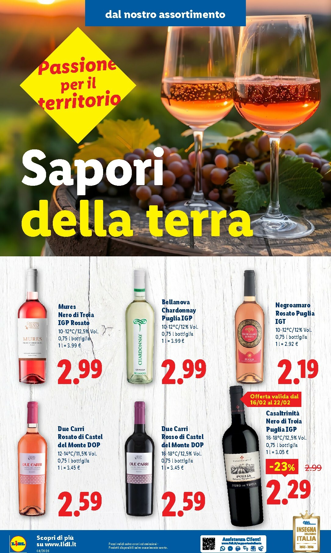 lidl - Volantino Lidl - Sapori del Sud Italia valido dal 16/02/2026 al 22/02/2026 - page: 6