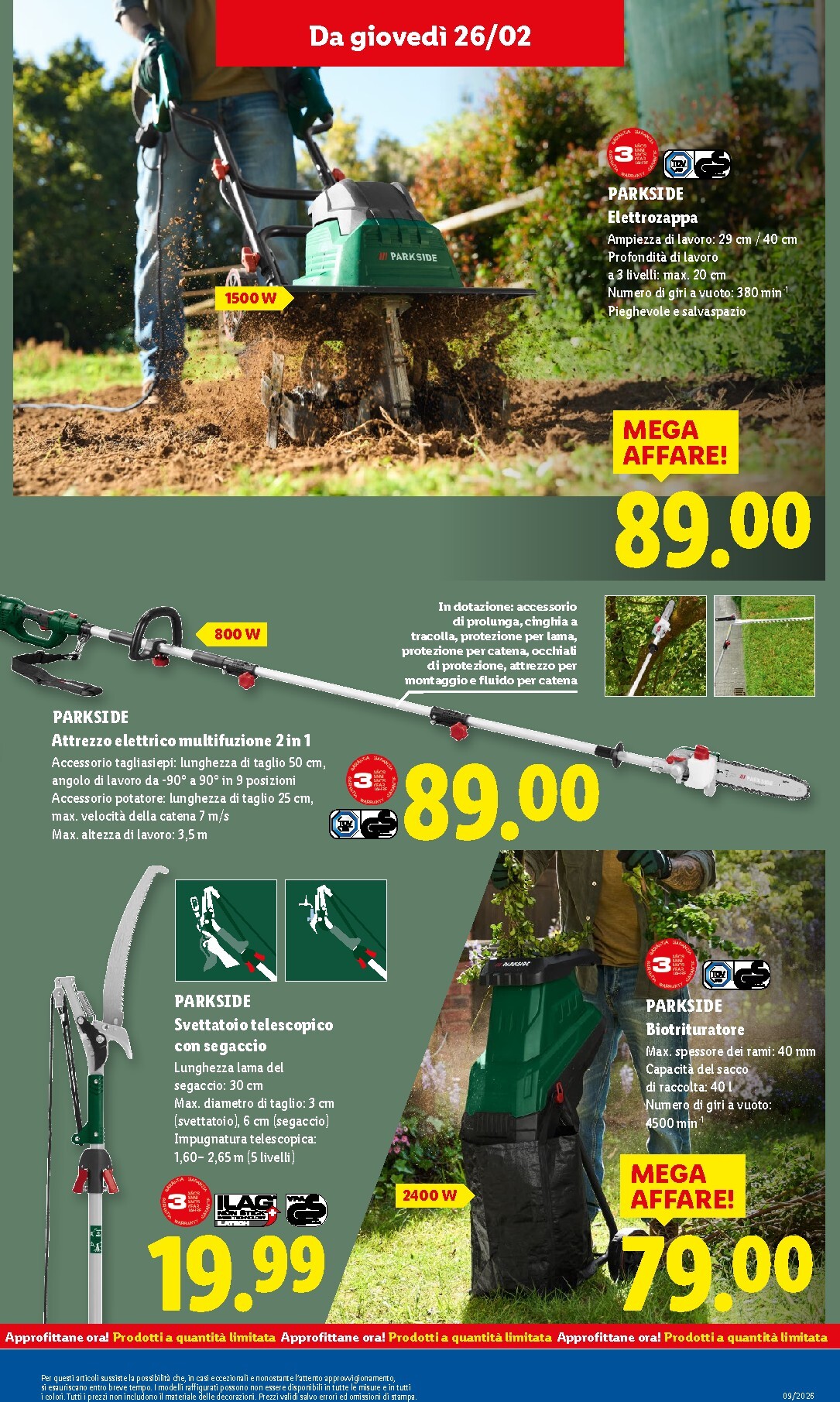 lidl - Volantino Lidl valido dal 23/02/2026 al 01/03/2026 - page: 45