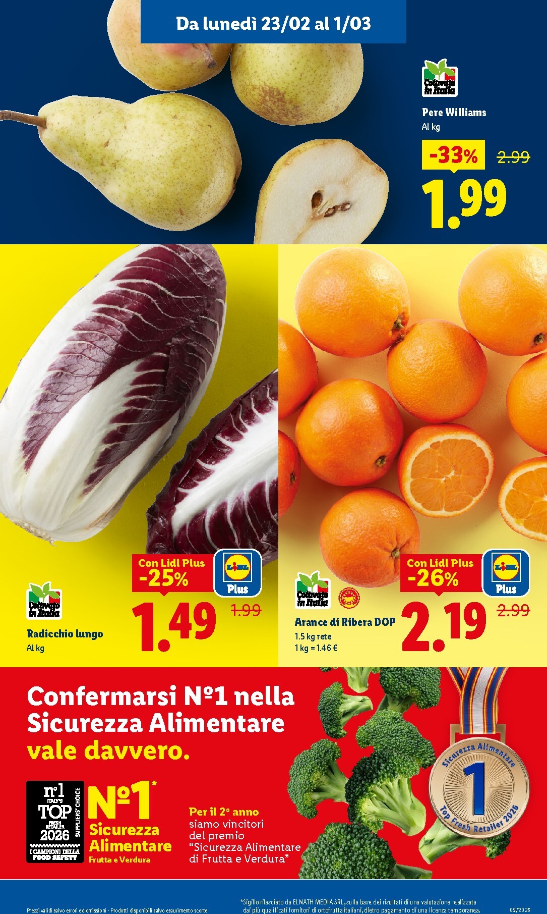 lidl - Volantino Lidl valido dal 23/02/2026 al 01/03/2026 - page: 3