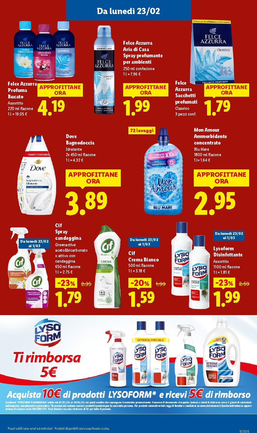 lidl - Volantino Lidl valido dal 23/02/2026 al 01/03/2026 - page: 17