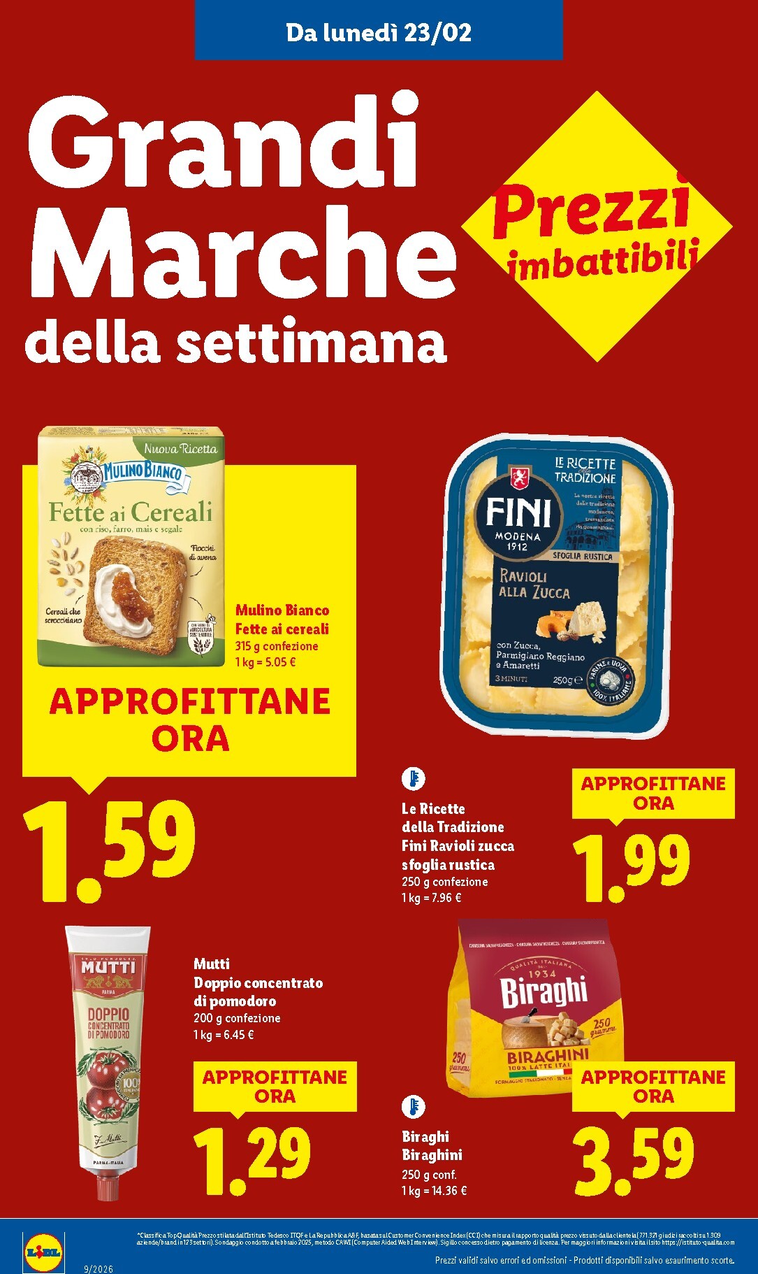 lidl - Volantino Lidl valido dal 23/02/2026 al 01/03/2026 - page: 14