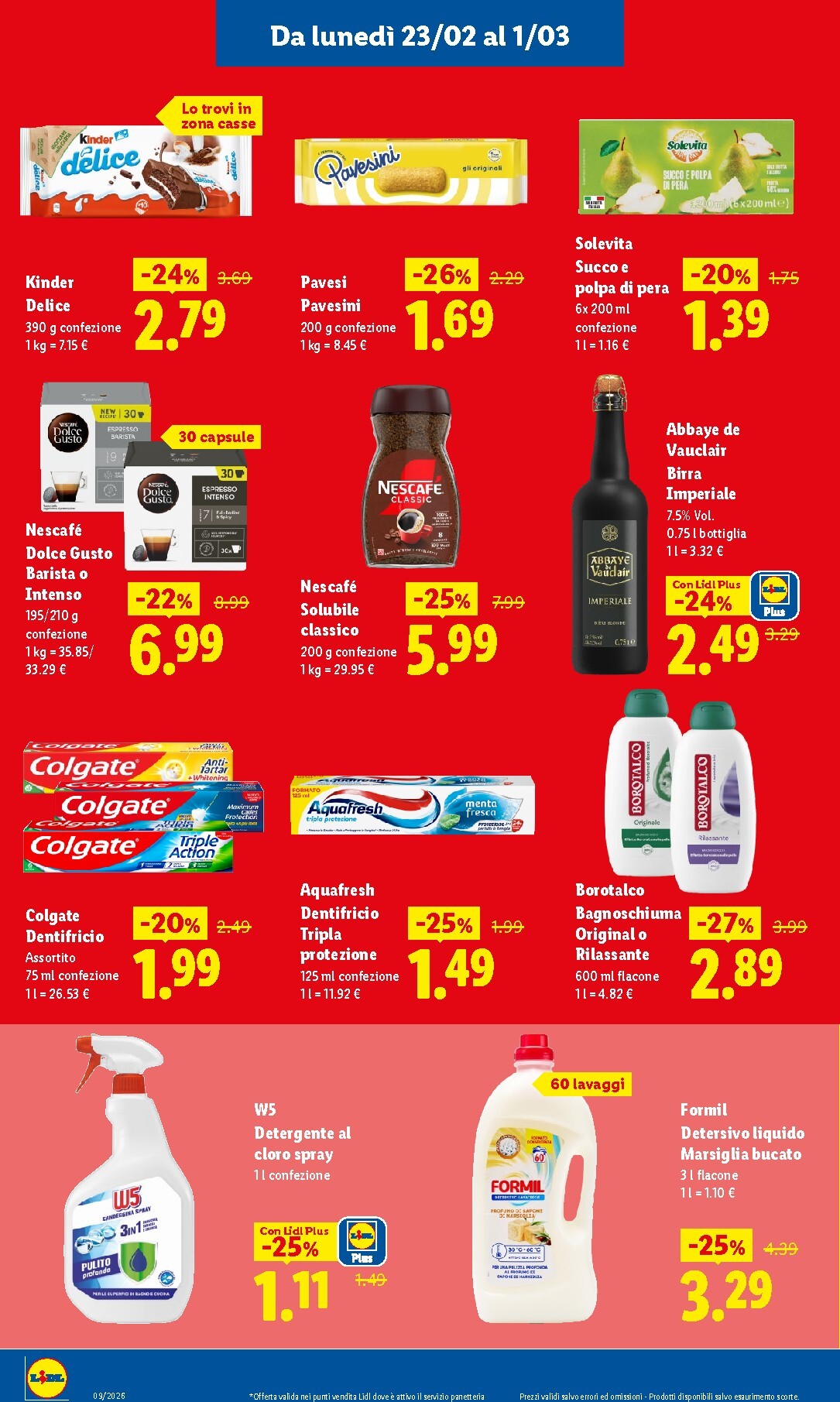 lidl - Volantino Lidl valido dal 23/02/2026 al 01/03/2026 - page: 8