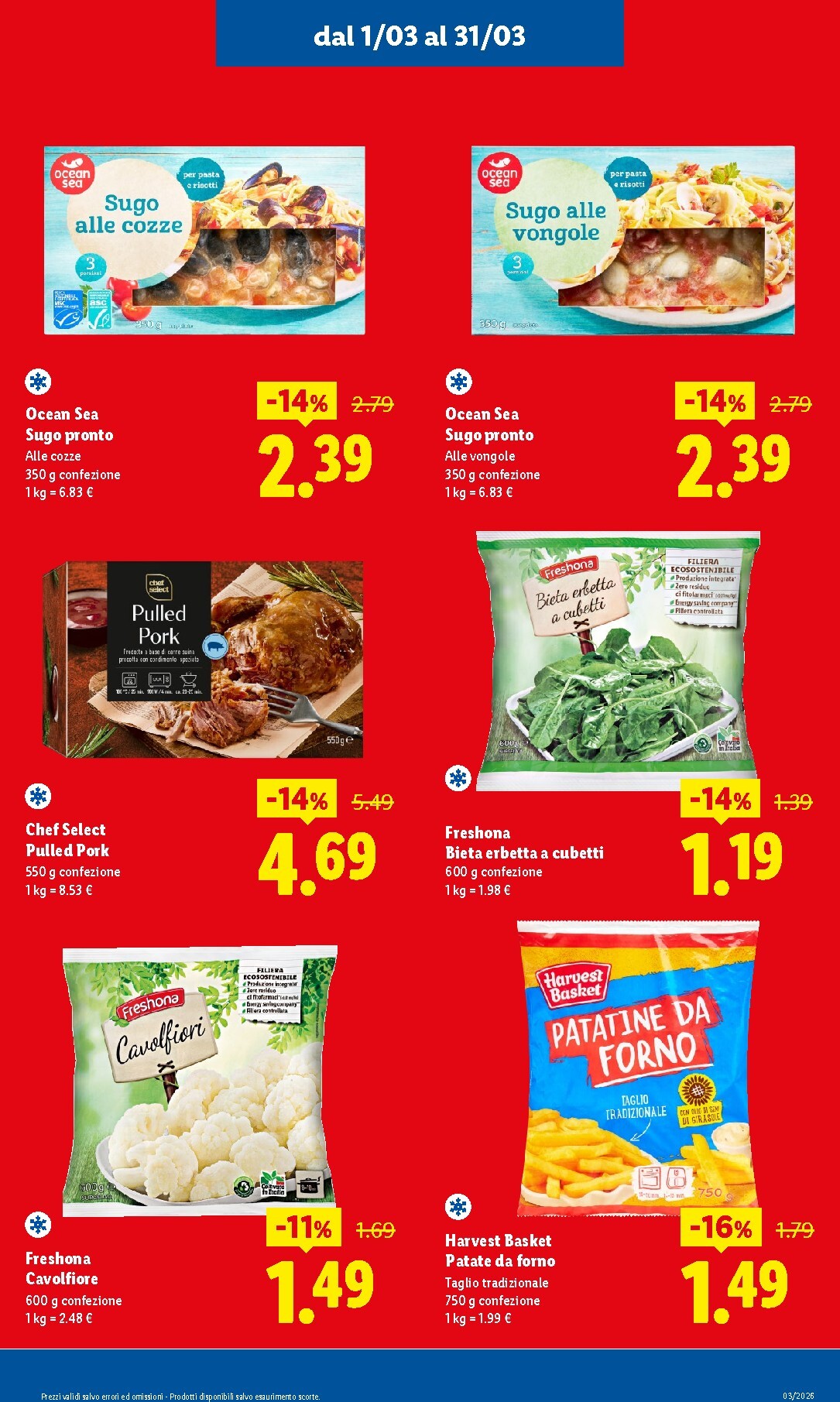 lidl - Volantino Lidl - Ribassati del mese valido dal 01/03/2026 al 31/03/2026 - page: 7