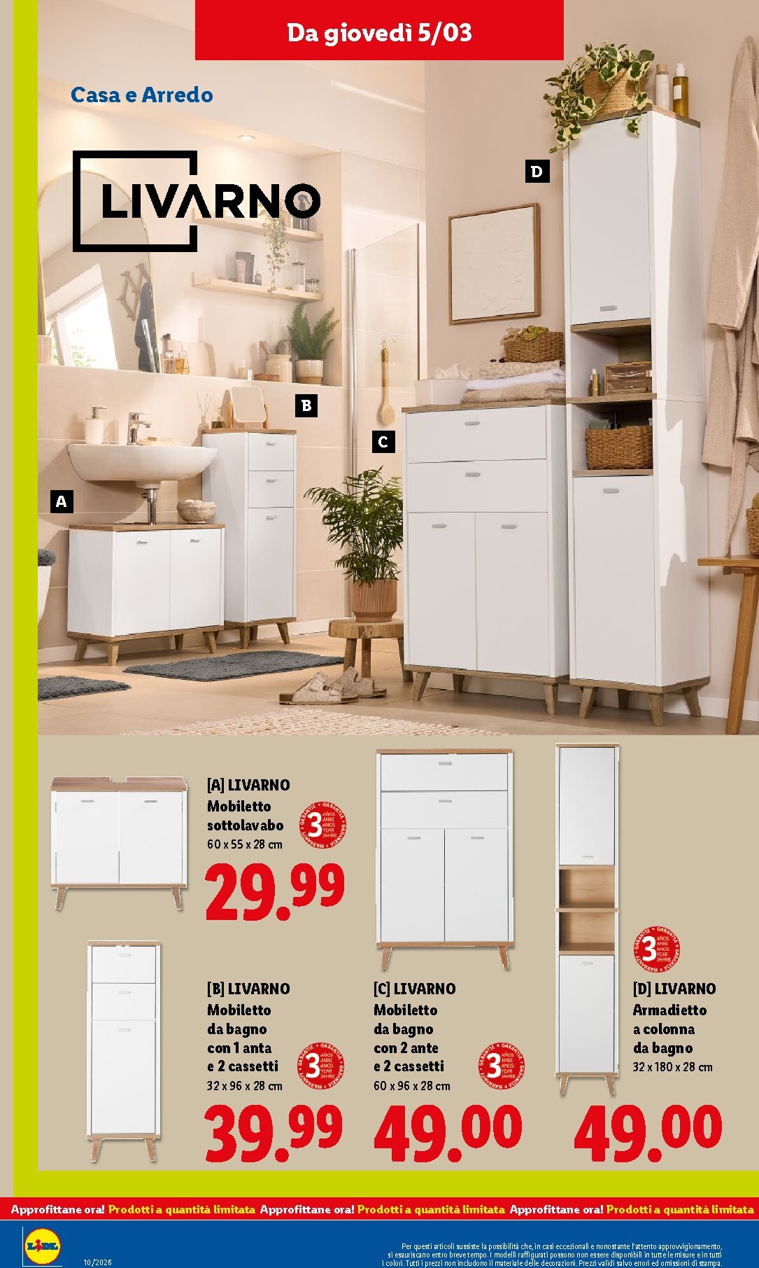 lidl - Volantino Lidl valido dal 02/03/2026 al 08/03/2026 - page: 51