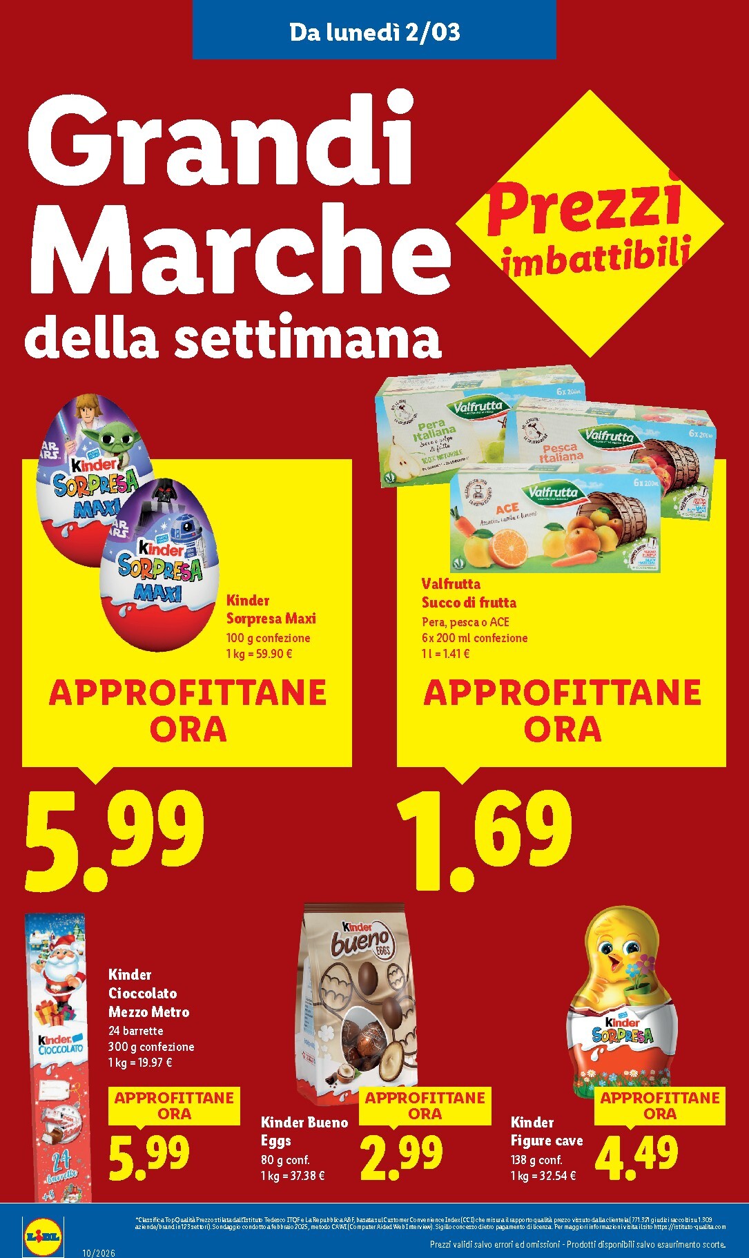 lidl - Volantino Lidl valido dal 02/03/2026 al 08/03/2026 - page: 14
