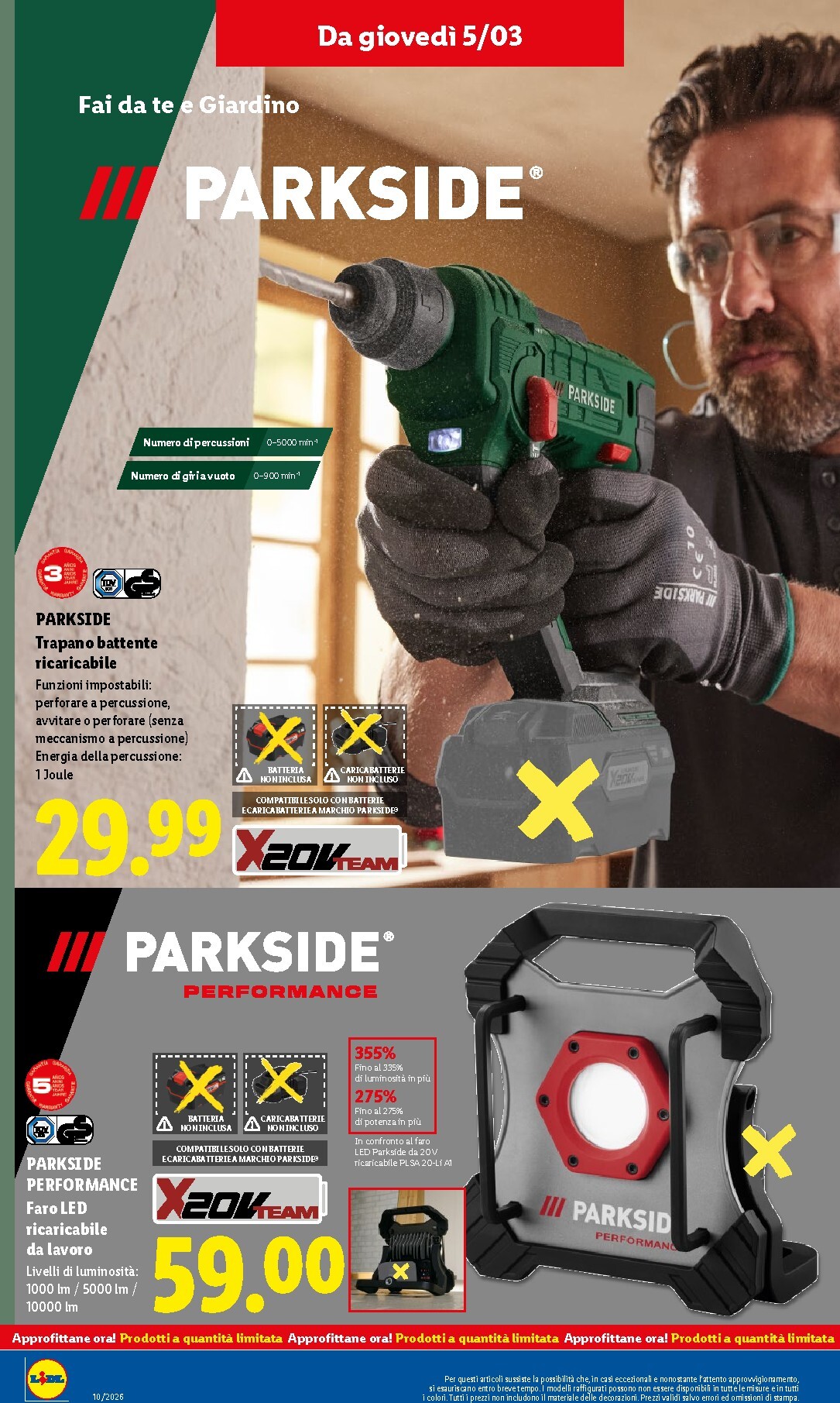 lidl - Volantino Lidl valido dal 02/03/2026 al 08/03/2026 - page: 47