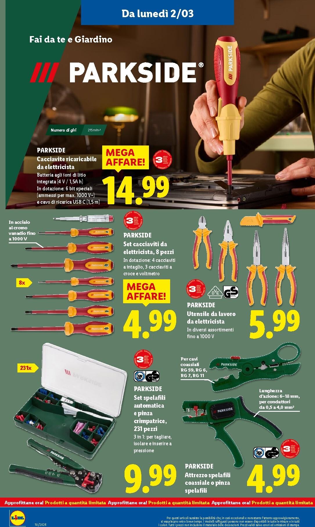 lidl - Volantino Lidl valido dal 02/03/2026 al 08/03/2026 - page: 32