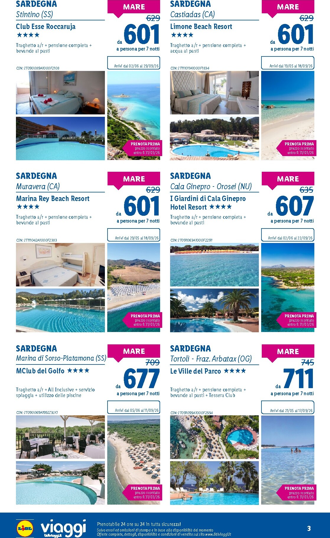 lidl - Volantino Lidl - Viaggi valido dal 01/03/2026 al 31/03/2026 - page: 3