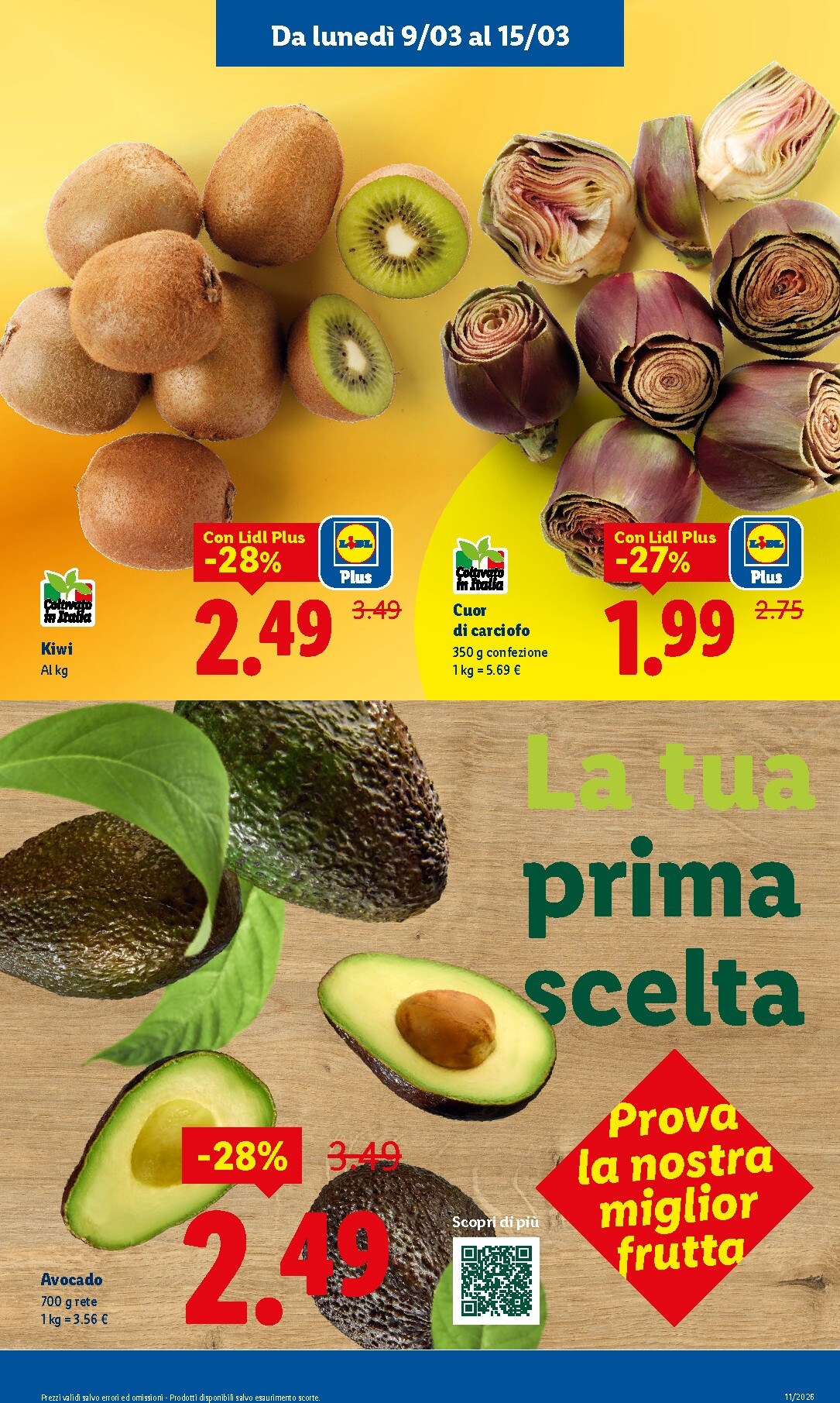 lidl - Volantino Lidl valido dal 09/03/2026 al 15/03/2026 - page: 11