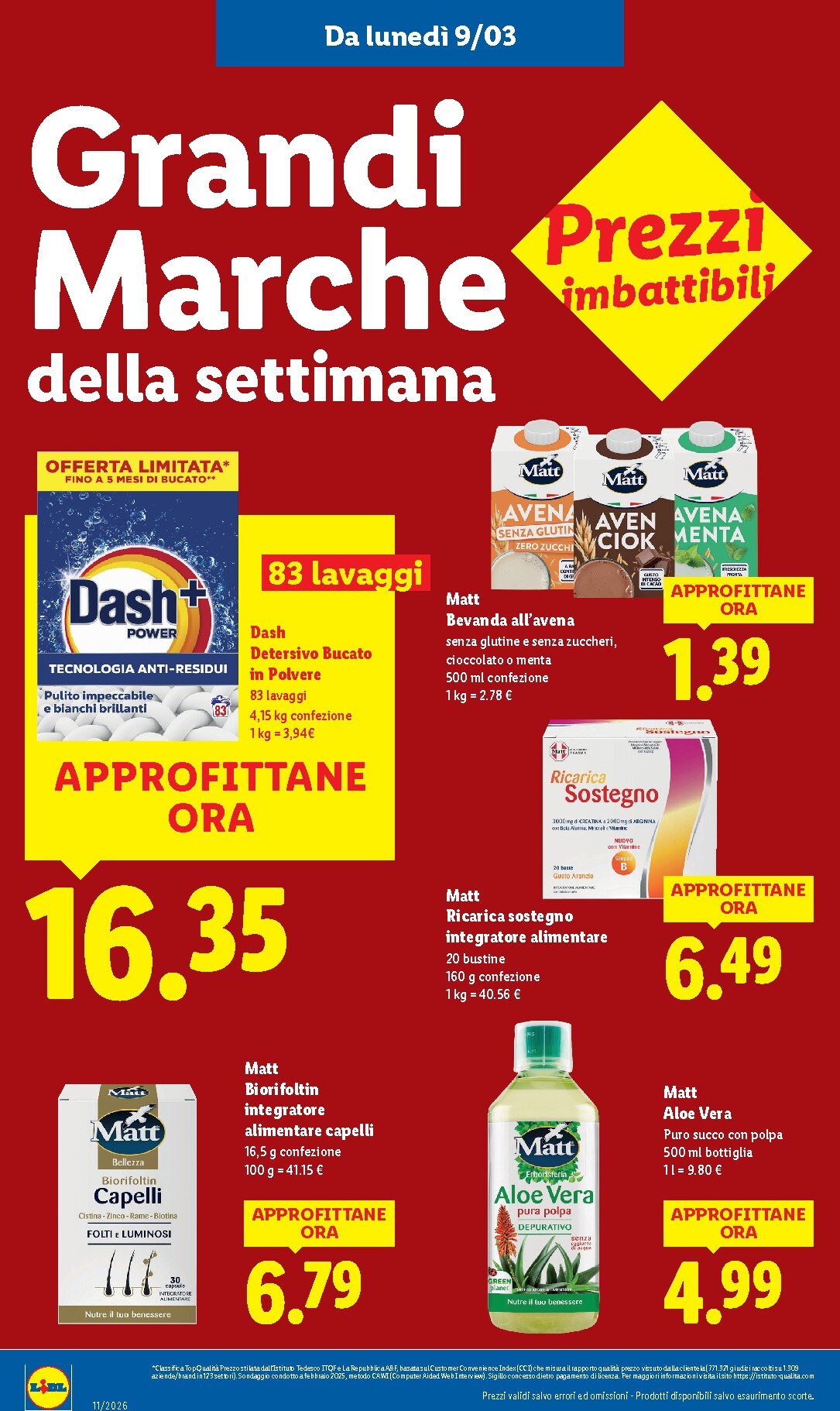 lidl - Volantino Lidl valido dal 09/03/2026 al 15/03/2026 - page: 8