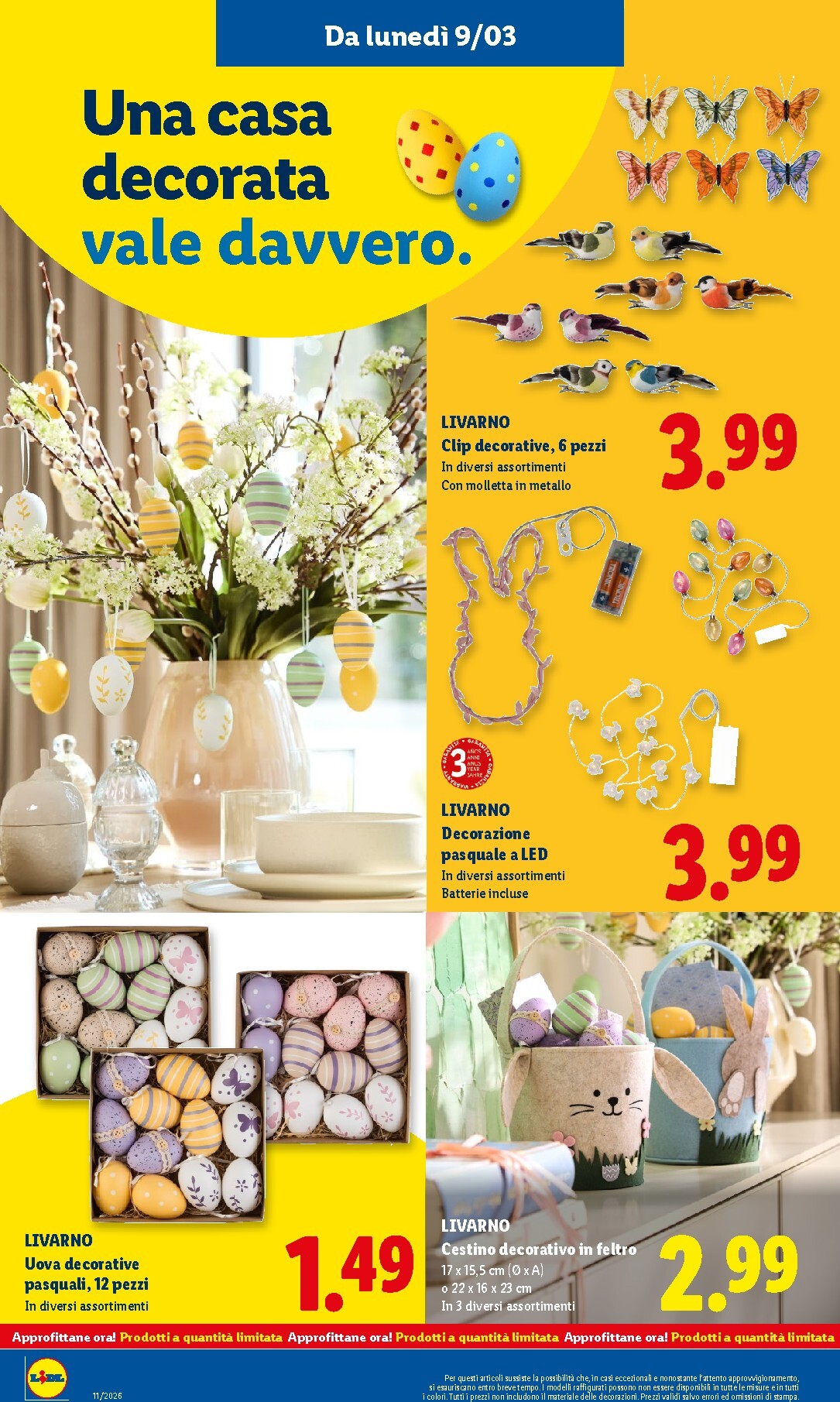 lidl - Volantino Lidl valido dal 09/03/2026 al 15/03/2026 - page: 30